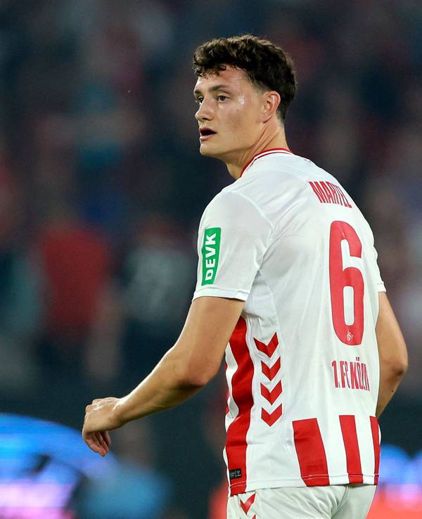 Eric Martel für den 1. FC Köln im Einsatz.