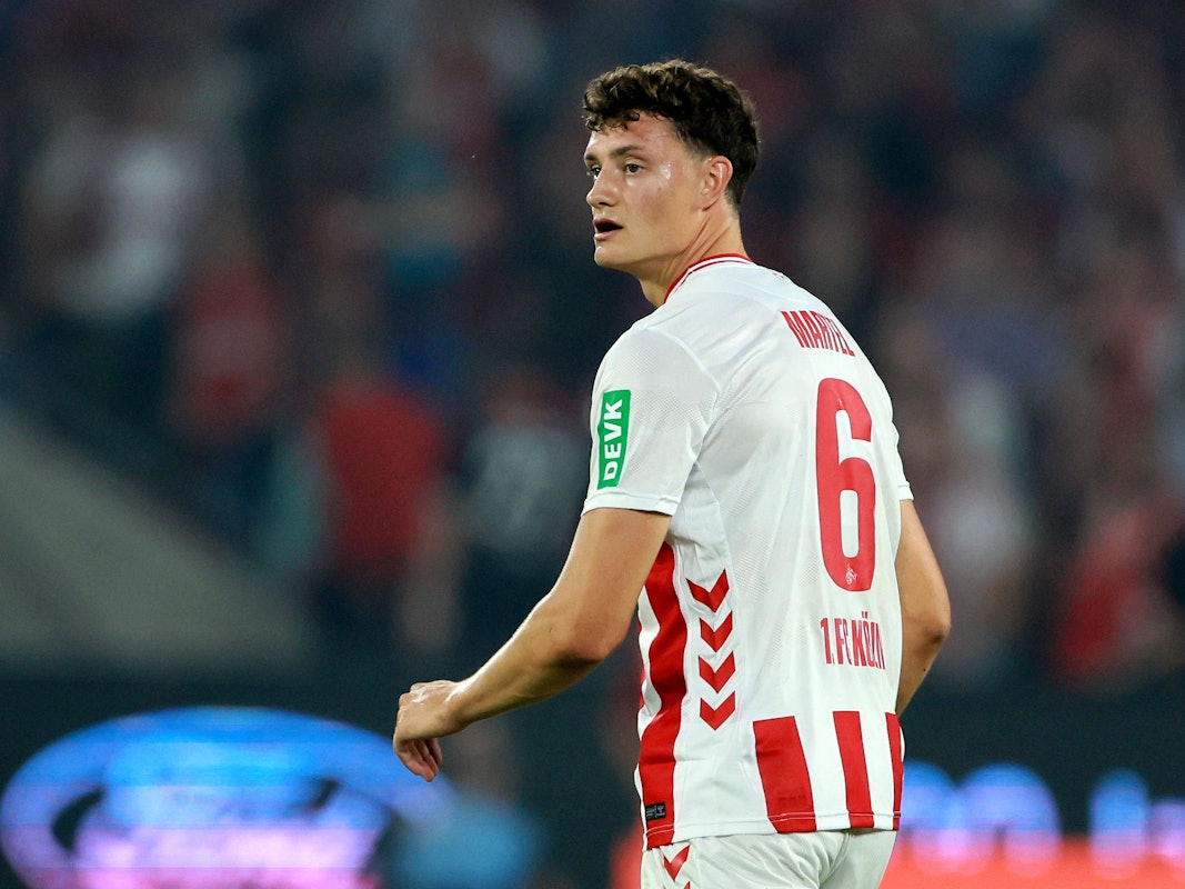 Eric Martel für den 1. FC Köln im Einsatz.