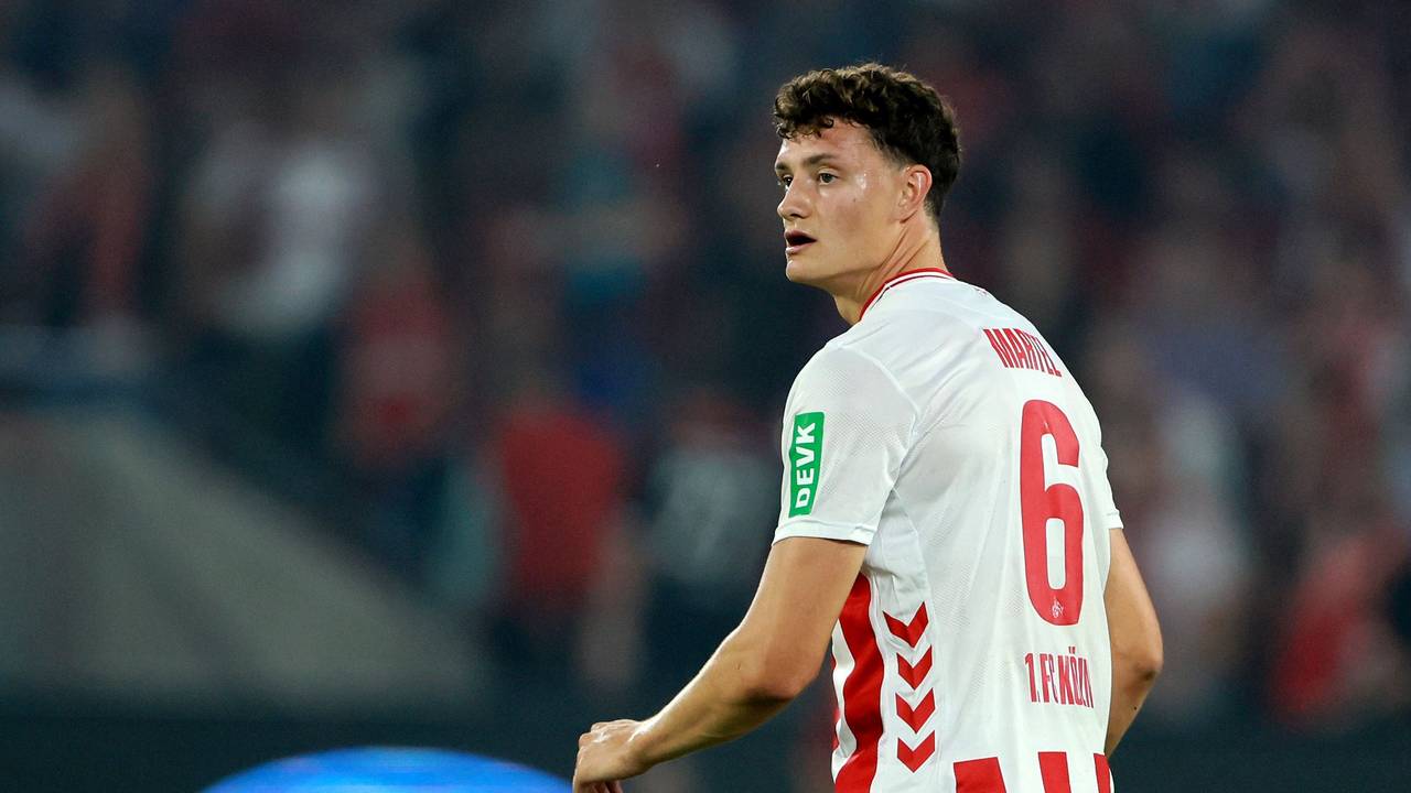 Eric Martel für den 1. FC Köln im Einsatz.