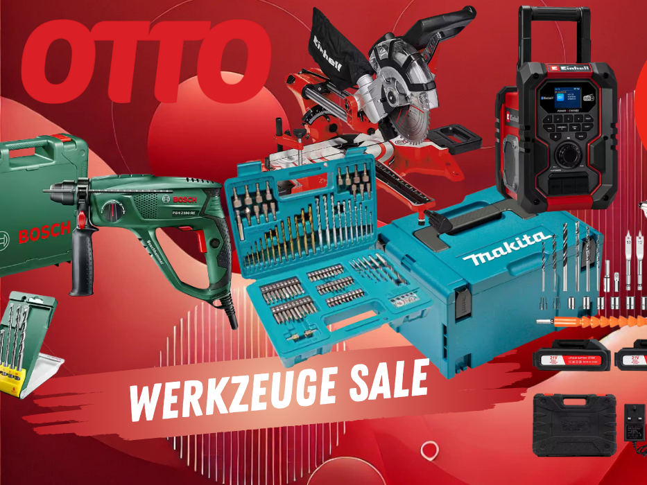 Elektrowerkzeug von Makita, Einhell, Bosch und mehr.