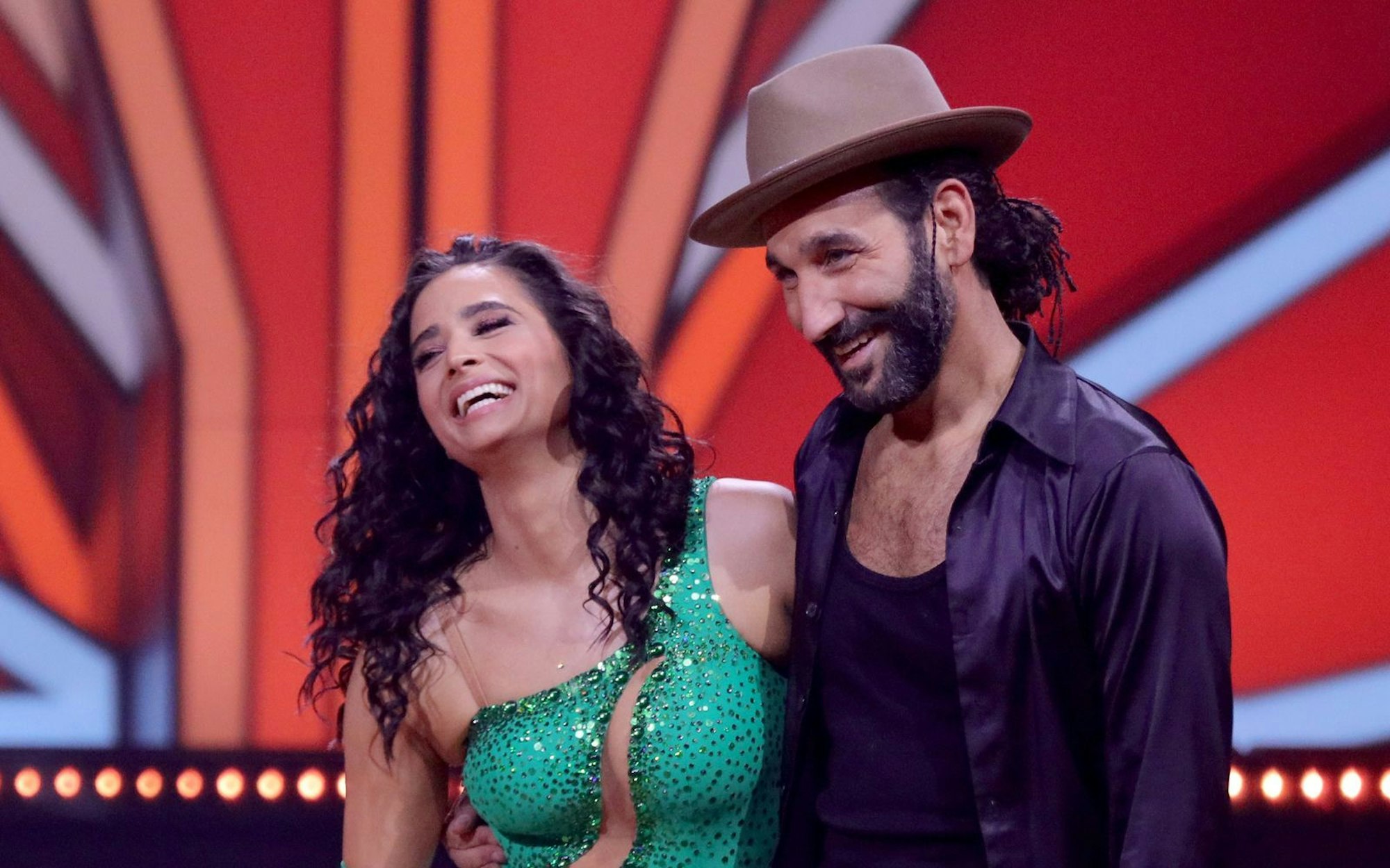 Amira Aly und Massimó Sinato bei „Let's Dance“