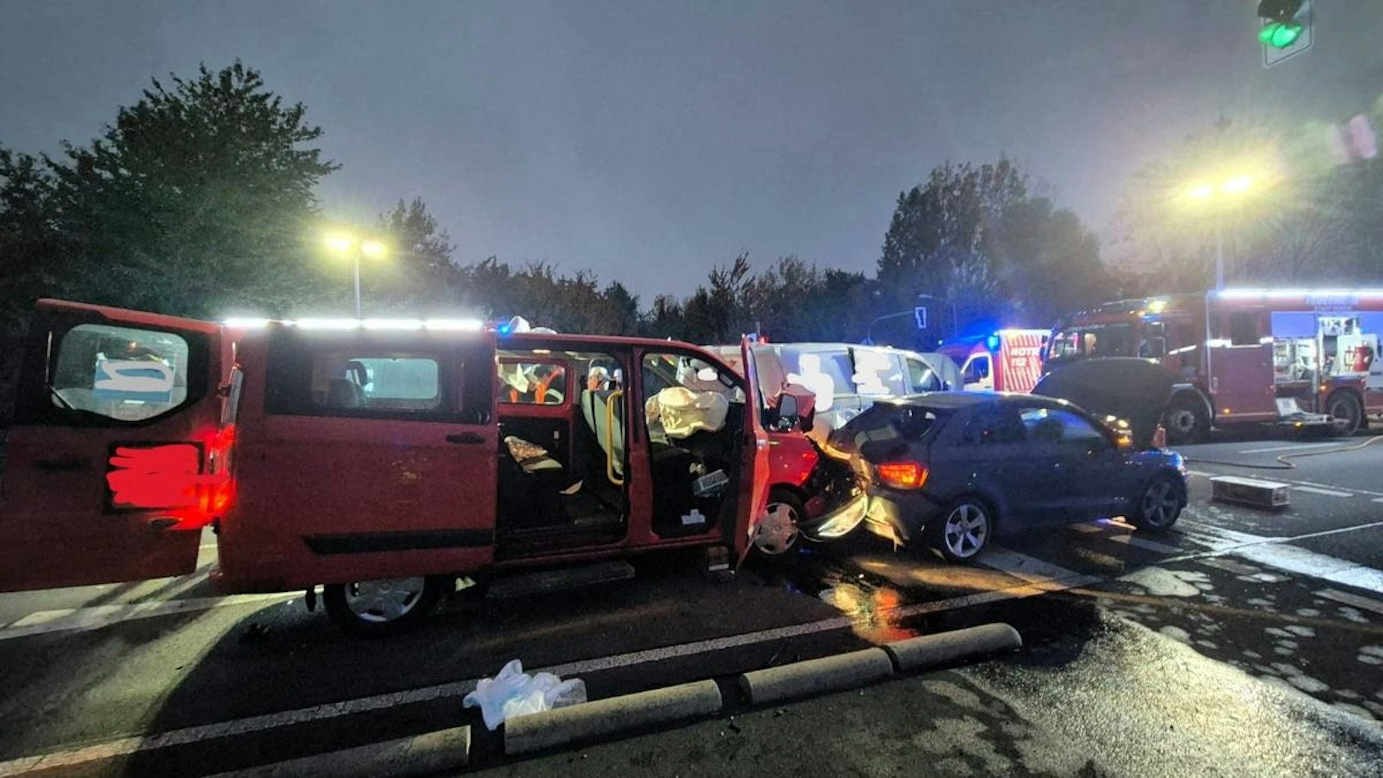 Unfall auf der B264 bei Derichsweiler