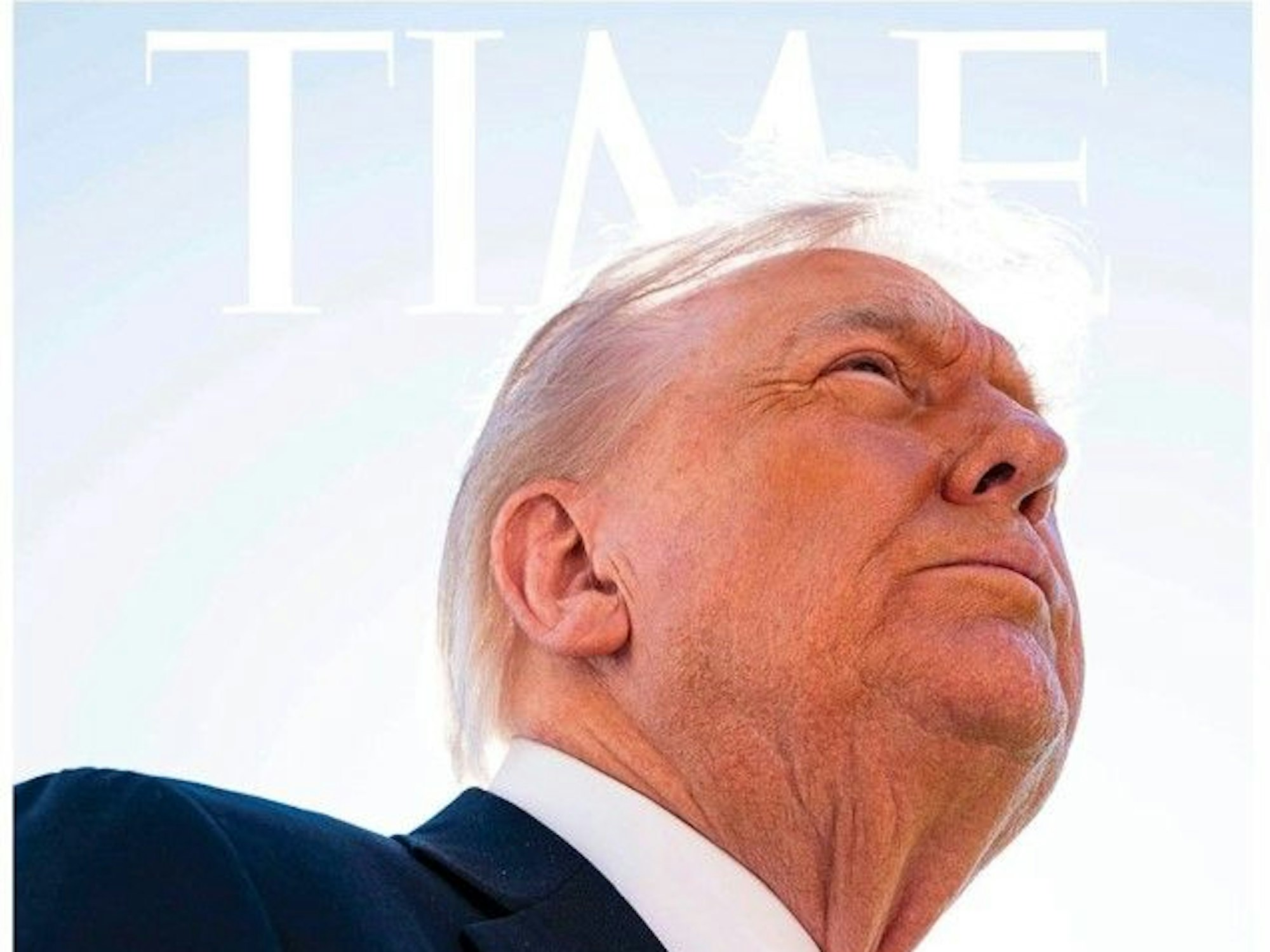 Donald Trump auf dem Cover des Magazins „Time“