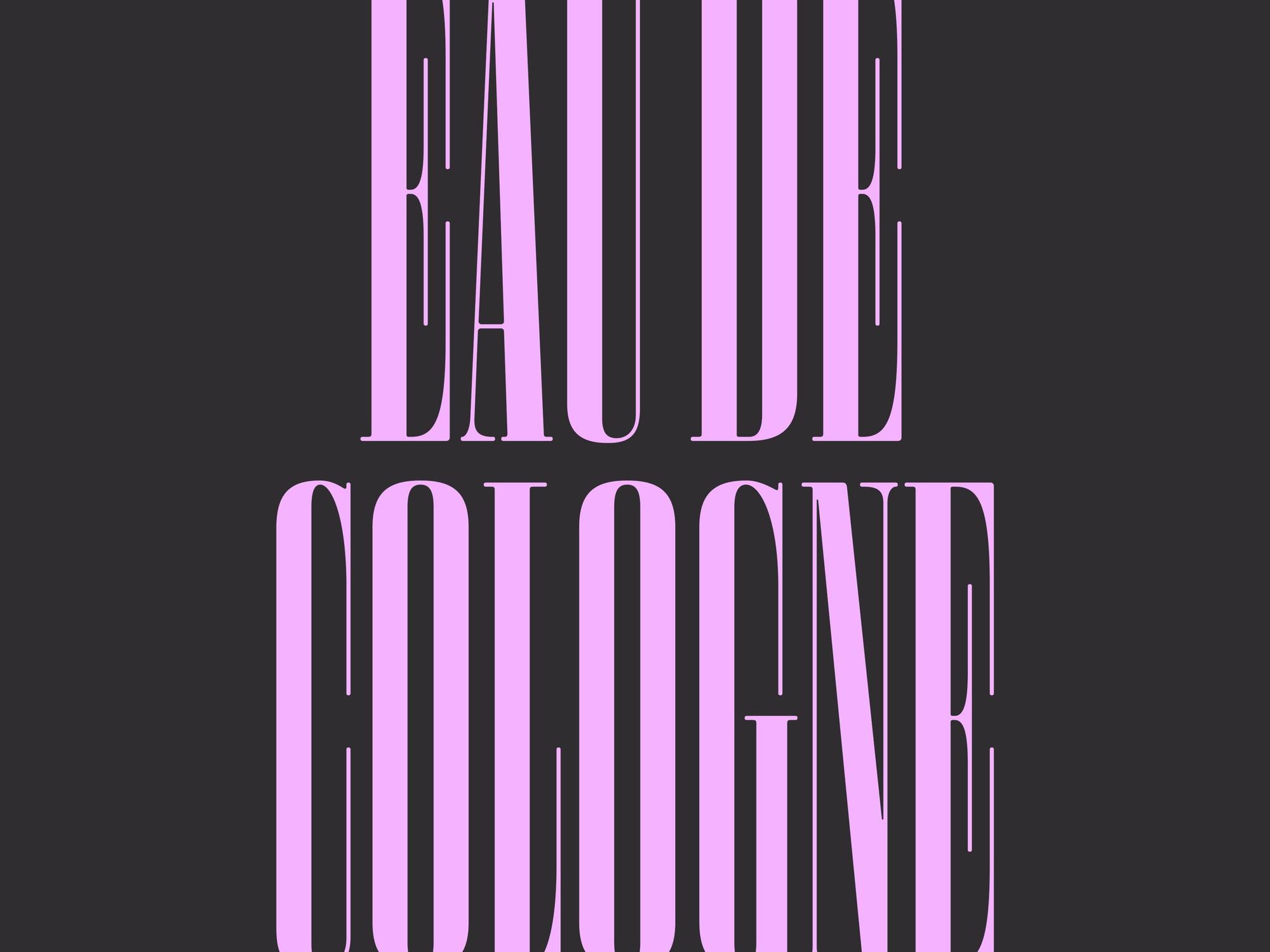 Foto vom Cover der Cat Ballou-Single „Eau de Cologne“.