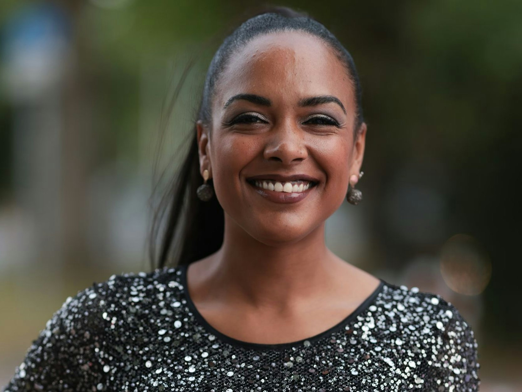 Janique Johnson ist schwanger! (Bild: 2025 Getty Images/Jeremy Moeller)
