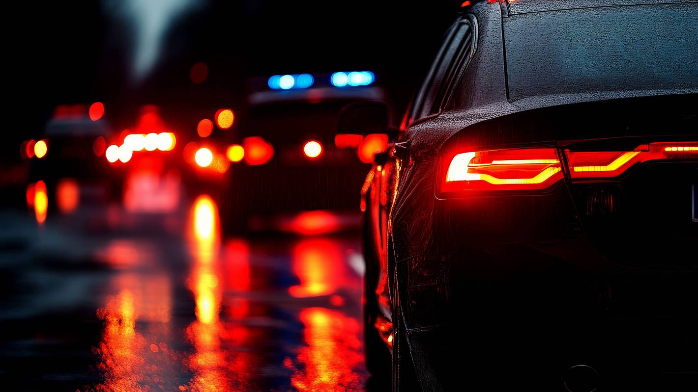Polizei-Lichter