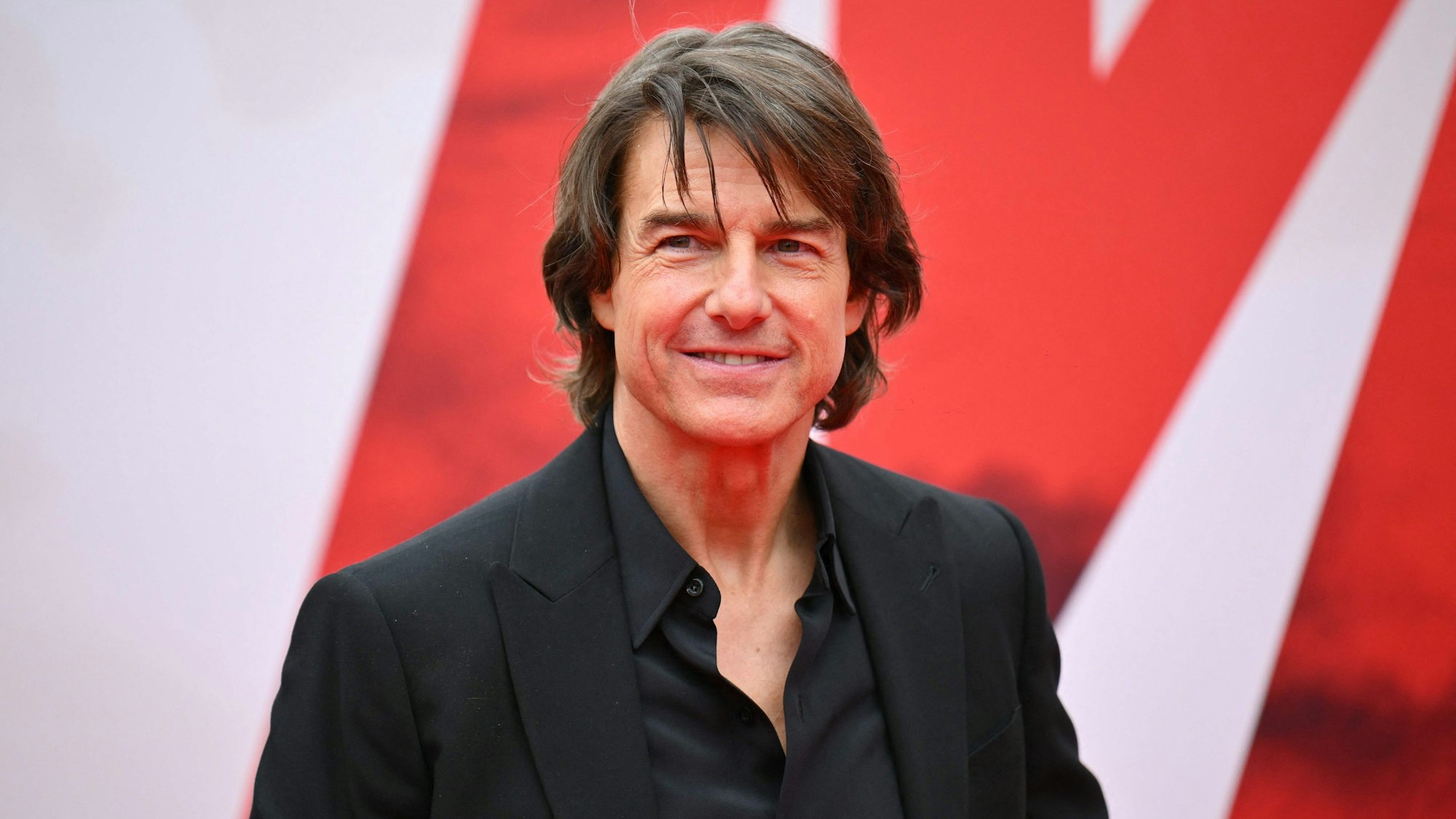 Tom Cruise auf einer Filmpremiere.