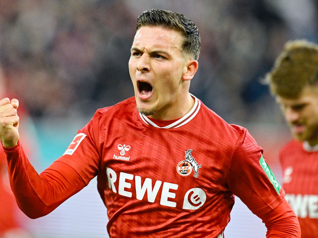 Said El Mala jubelt und ballt die Faust.