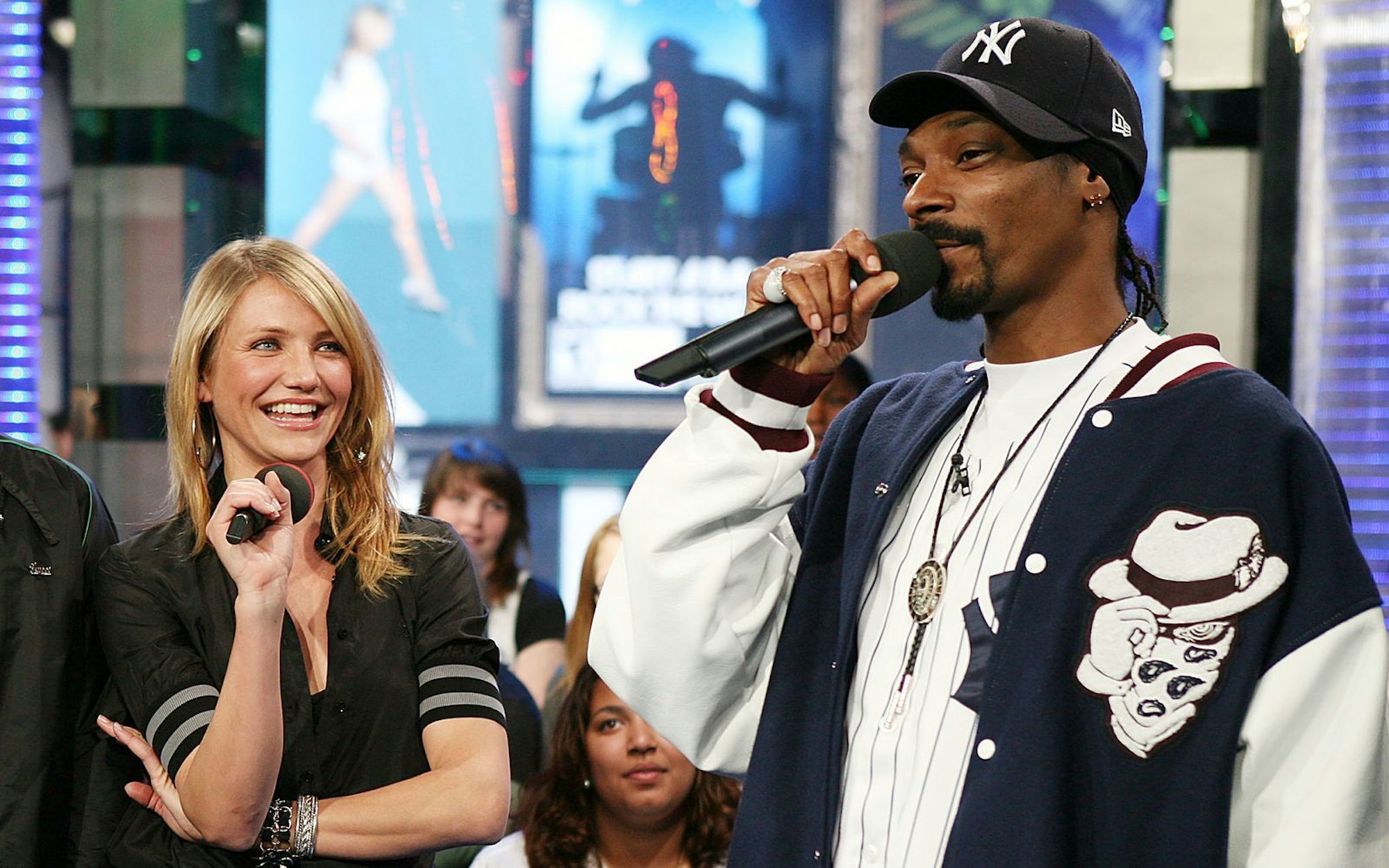 Zwei Alumnis der Long Beach Polytechnic High School in Kalifornien: Auch Rapper Snoop Dogg und Schauspielerin Cameron Diaz kannten sich bereits in ihrer Kindheit. (Bild: 2008 Getty Images/Scott Gries)