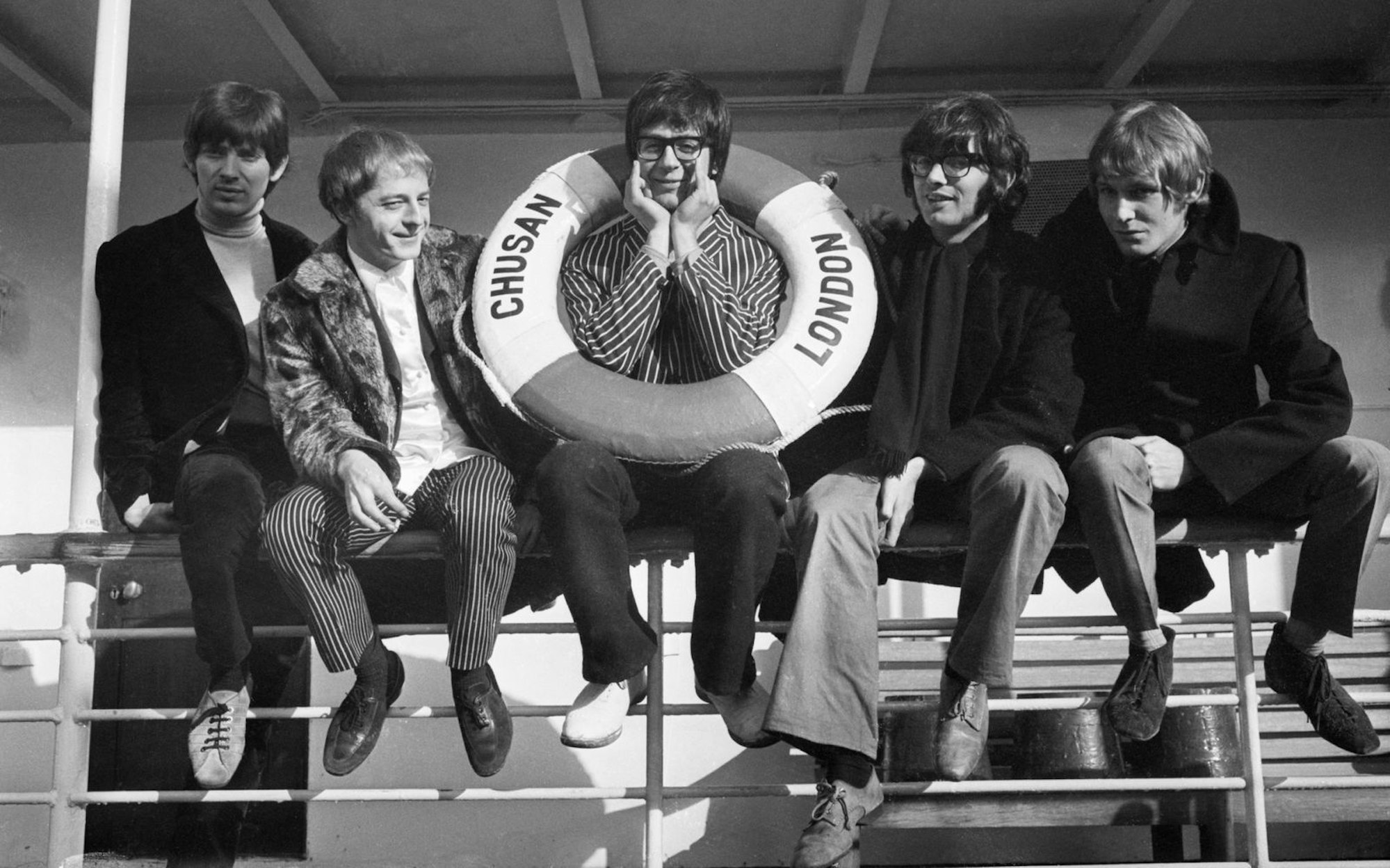 Mann über Bord? Manfred Mann (Mitte) und seine Band in den 60er-Jahren. (Bild: C. Woods/Express/Getty Images)