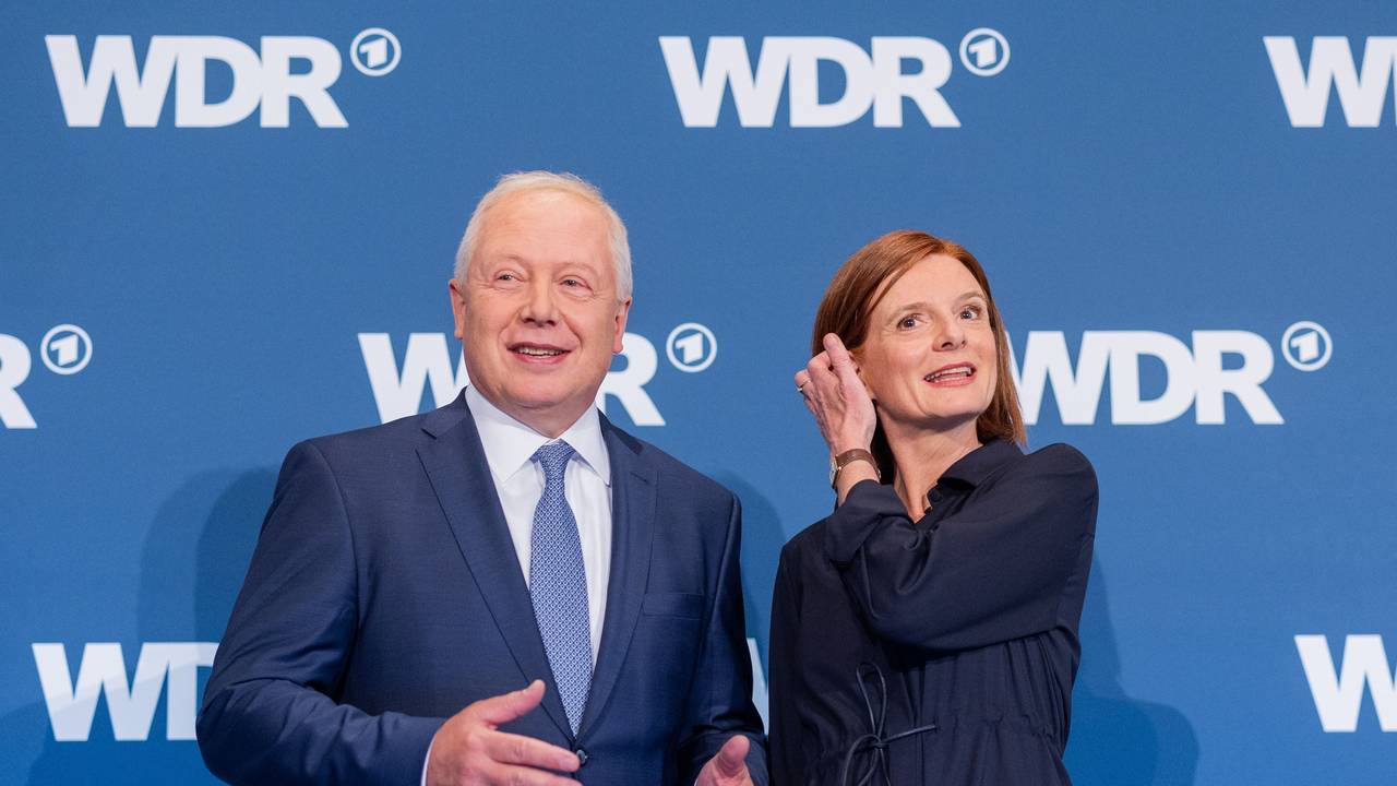 Katrin Vernau und Tom Buhrow im Kölner Gürzenich.