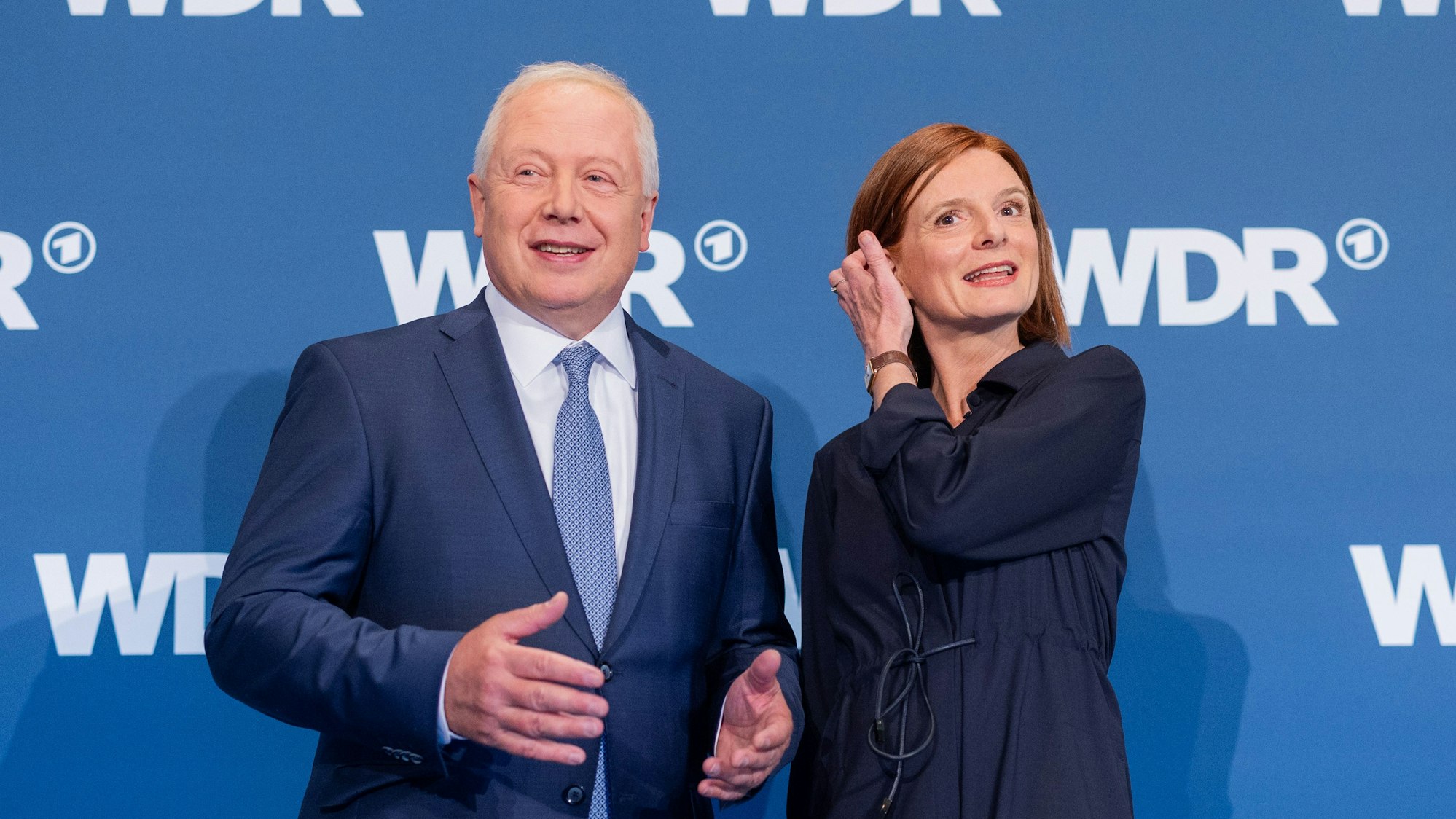 Katrin Vernau und Tom Buhrow im Kölner Gürzenich.
