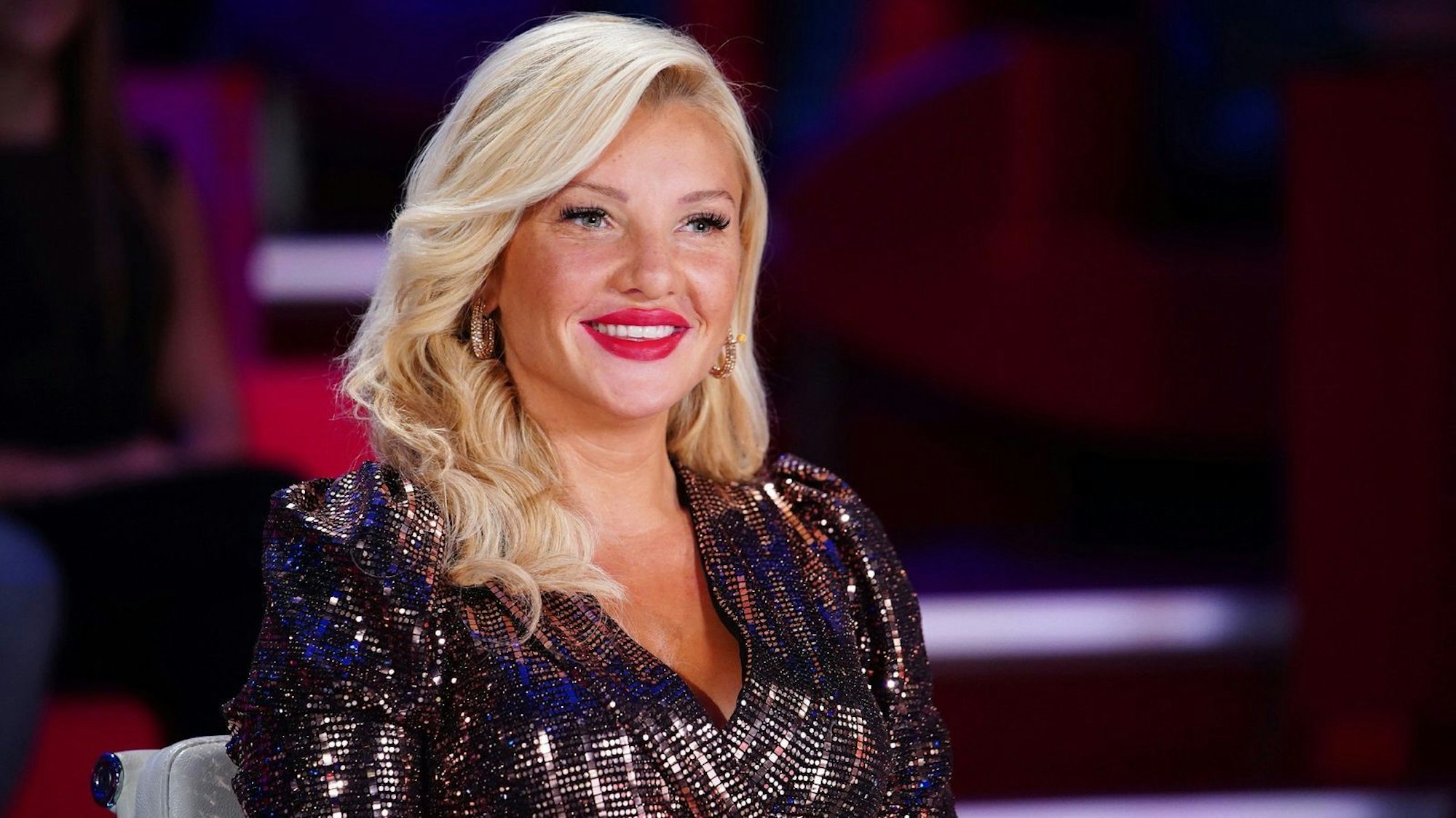 2020 war Evelyn Burdecki Teil der Jury von „Das Supertalent“. (Bild: TVNOW / Stefan Gregorowius)