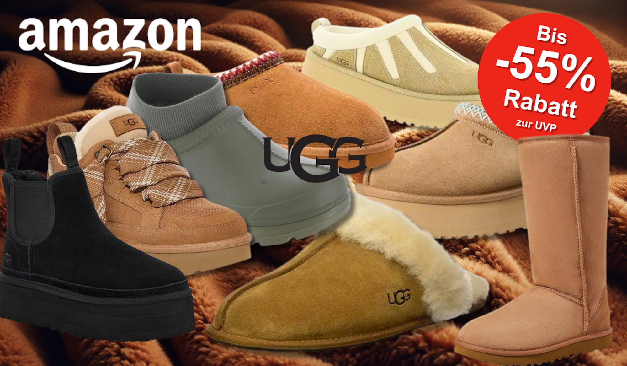 UGG Boots und Schuhe im Sale bei Amazon