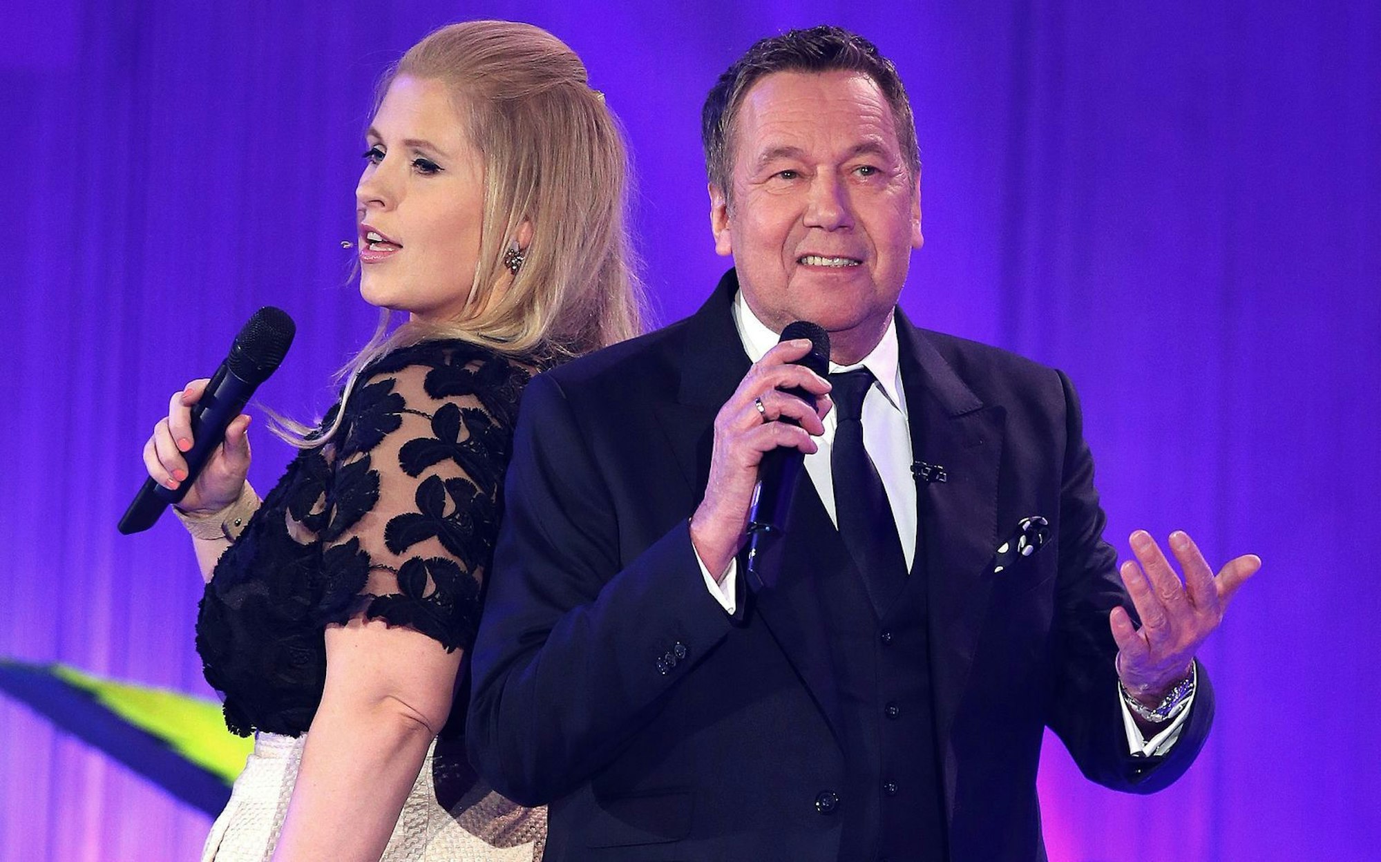 2014 nahm er ein Duett mit Maite Kelly auf: „Warum hast du nicht nein gesagt“ wurde zu Roland Kaisers größtem Hit seit „Santa Maria“. (Bild: Ronny Hartmann/Getty Images)