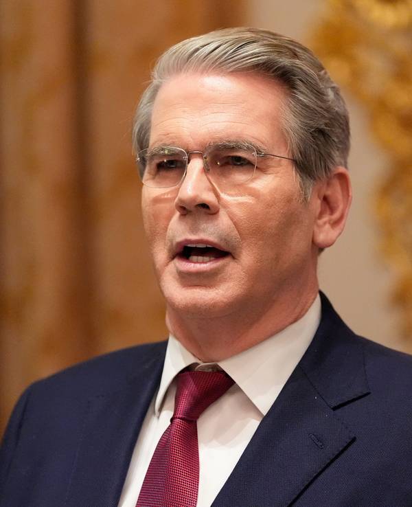 US-Finanzminister Scott Bessent spricht.