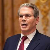 US-Finanzminister Scott Bessent spricht.