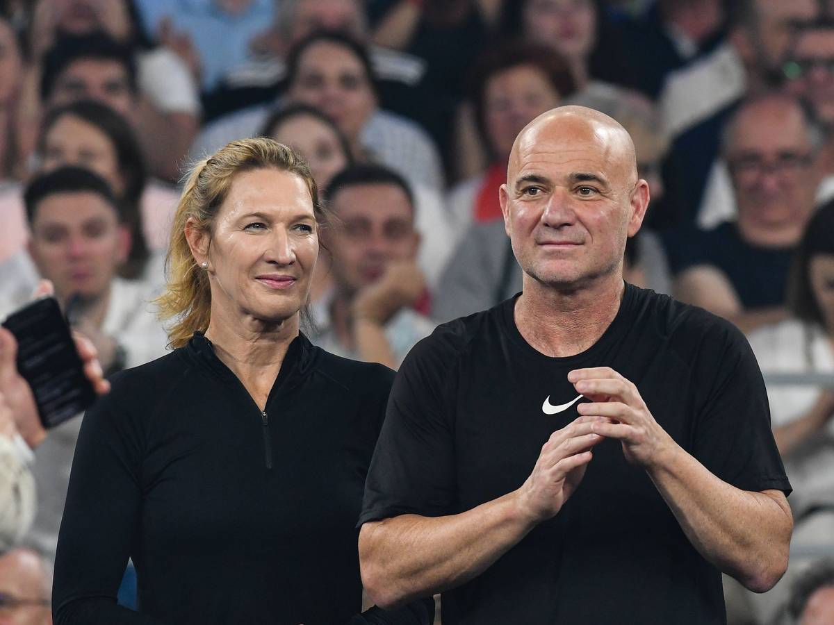 Steffi Graf und Andre Agassi