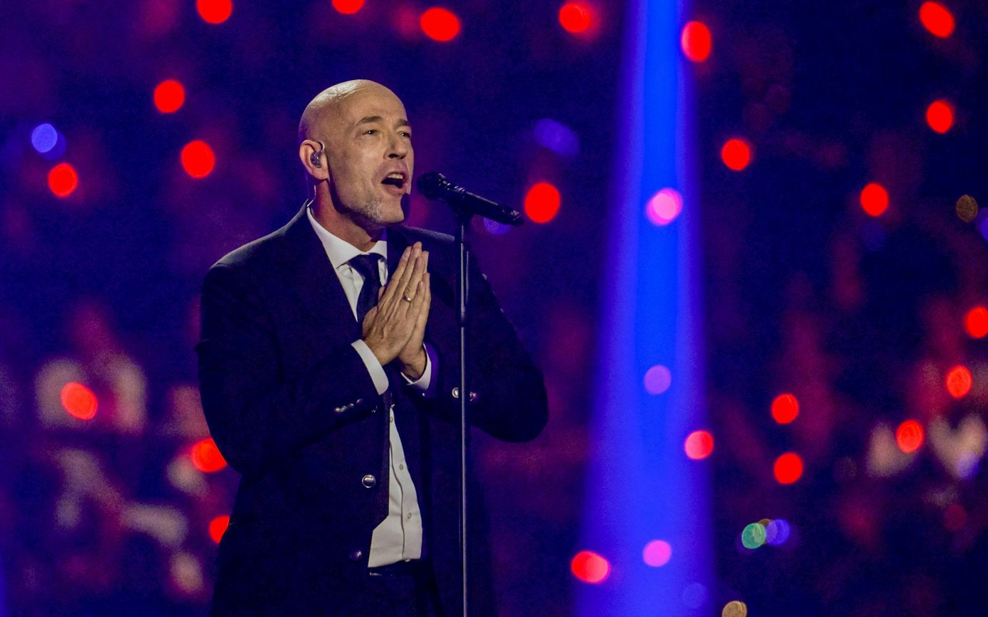 Der Graf von der Band Unheilig gab unlängst sein Comeback - hier tritt er in der ARD-Show „Schlagerbooom - Alles Funkelt! Alles Glitzert!“ auf. (Bild: 2025 Getty Images/Sascha Schuermann)