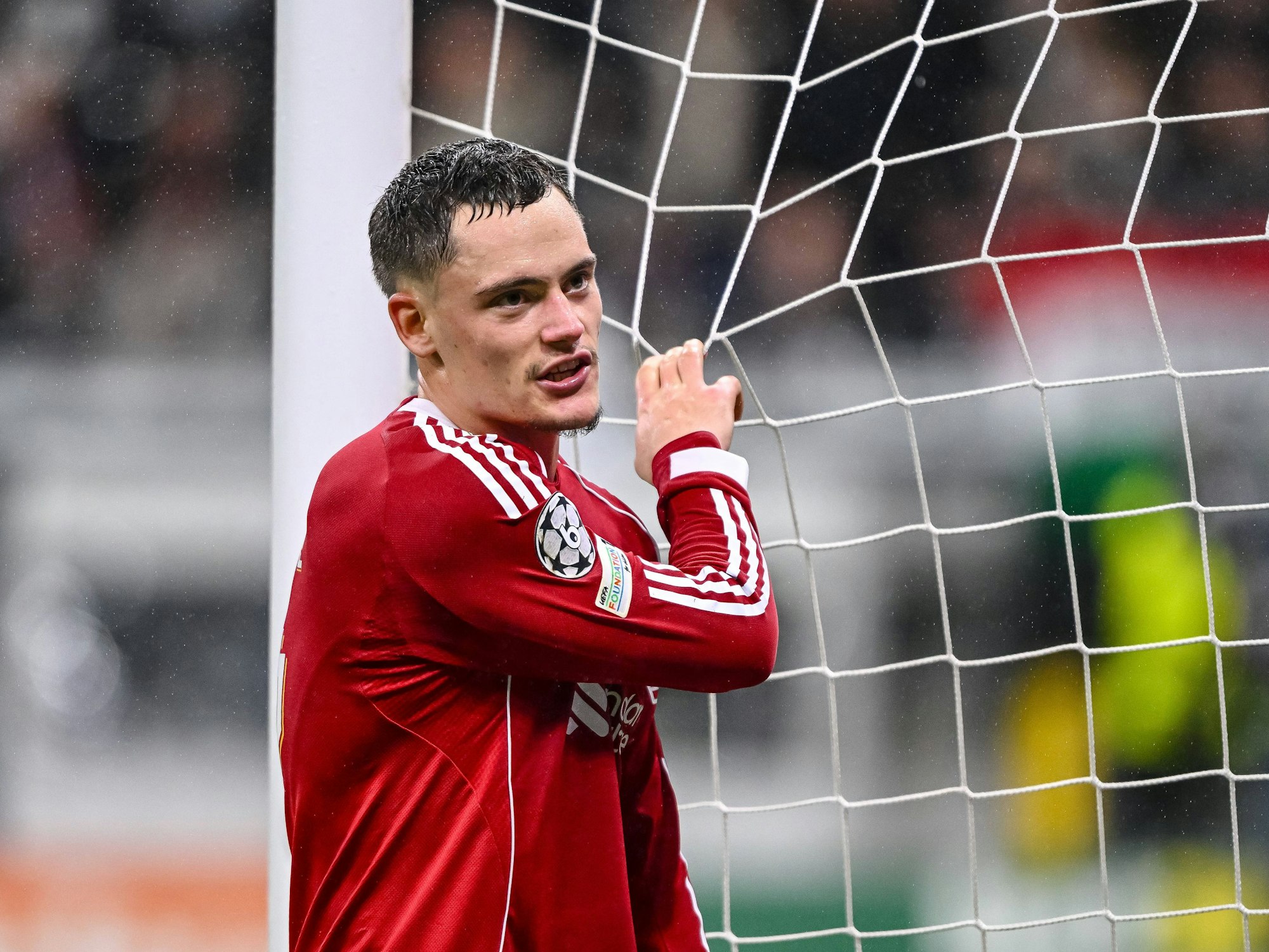 Florian Wirtz kommt beim FC Liverpool immer besser in Fahrt, wird aber aktuell aufgrund von Rückenbeschwerden ausgebremst.