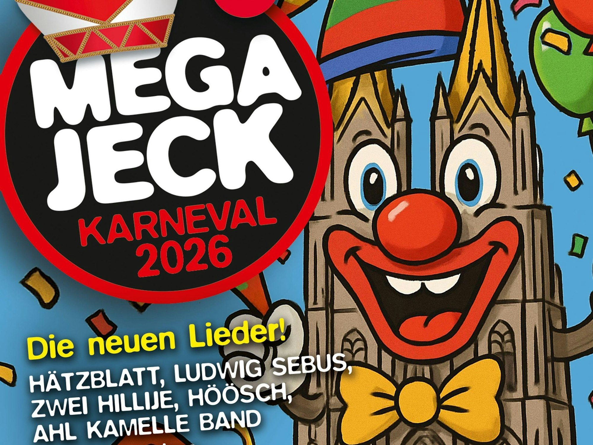 Das Cover des Samplers „Megajeck 29“.