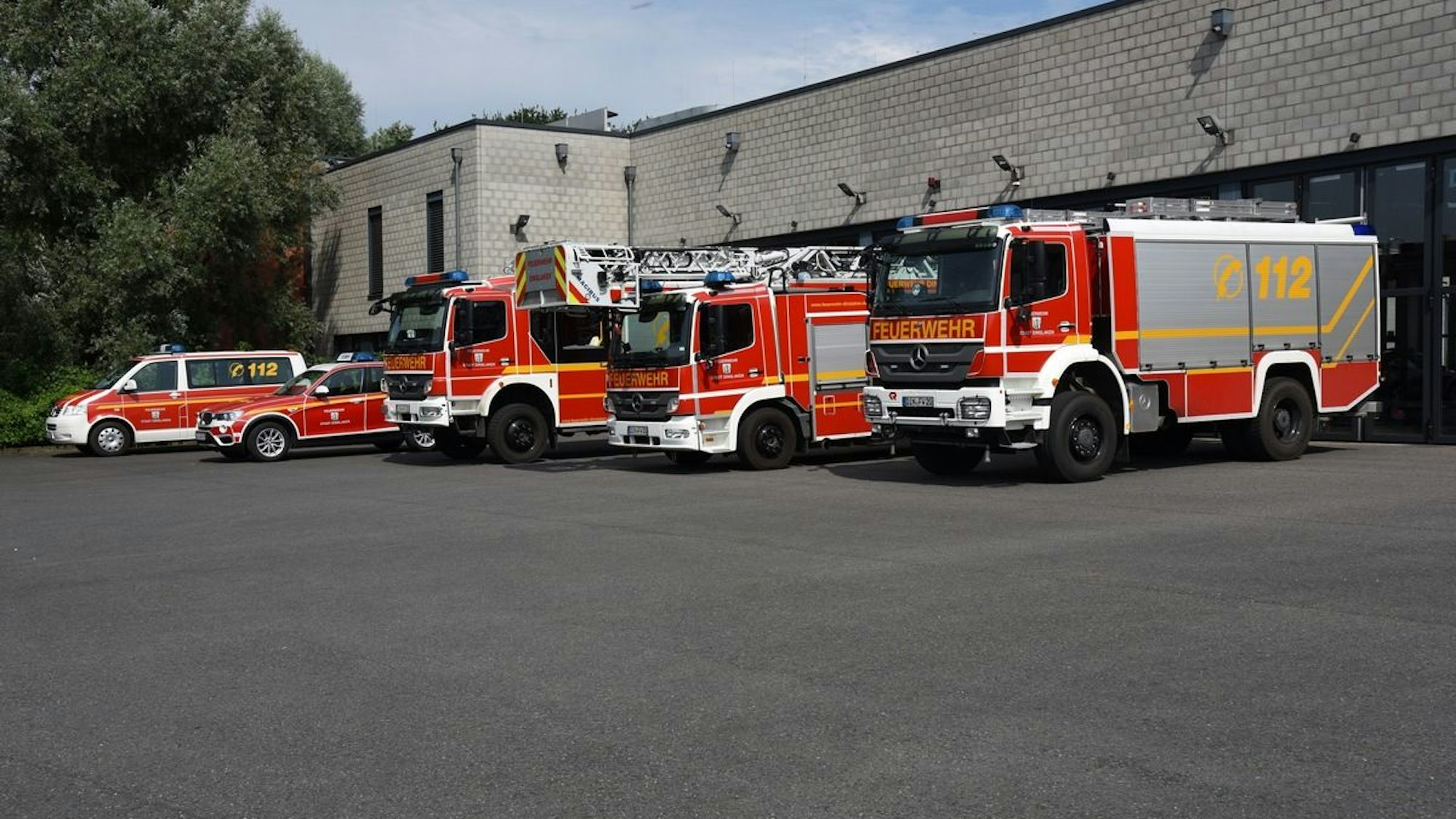 Feuerwehr Dinslaken im Einsatz (Symbolbild)