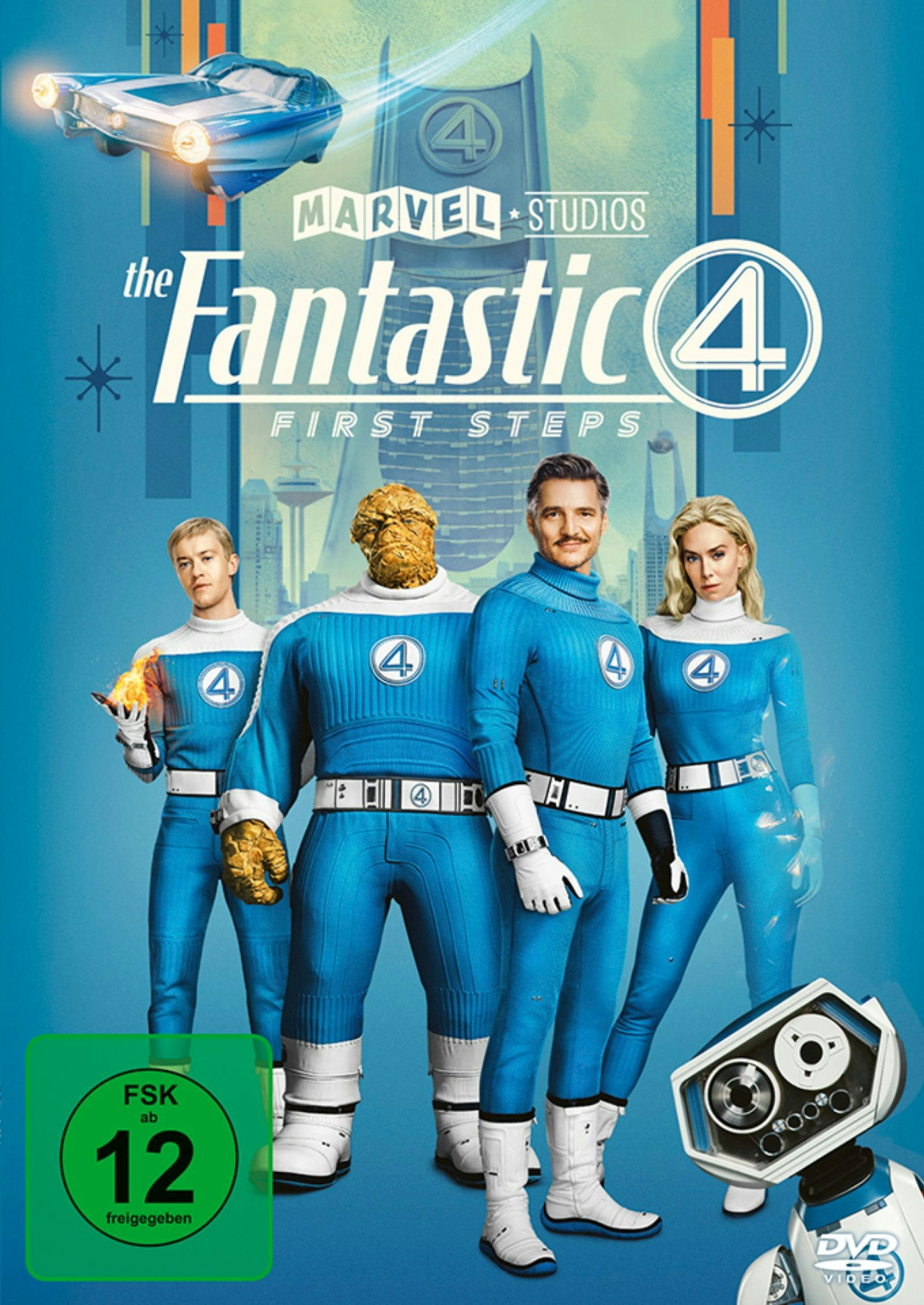 „The Fantastic Four: First Steps“ ist der mit Spannung erwartete 37. Film im Marvel Cinematic Universe. (Bild: Leonine)
