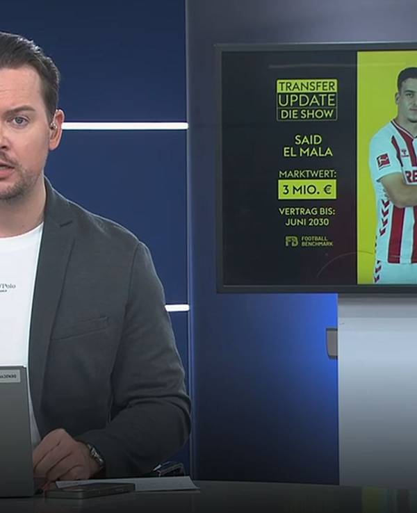 Florian Plettenberg bei einer TV-Übertragung im Sky-Studio.