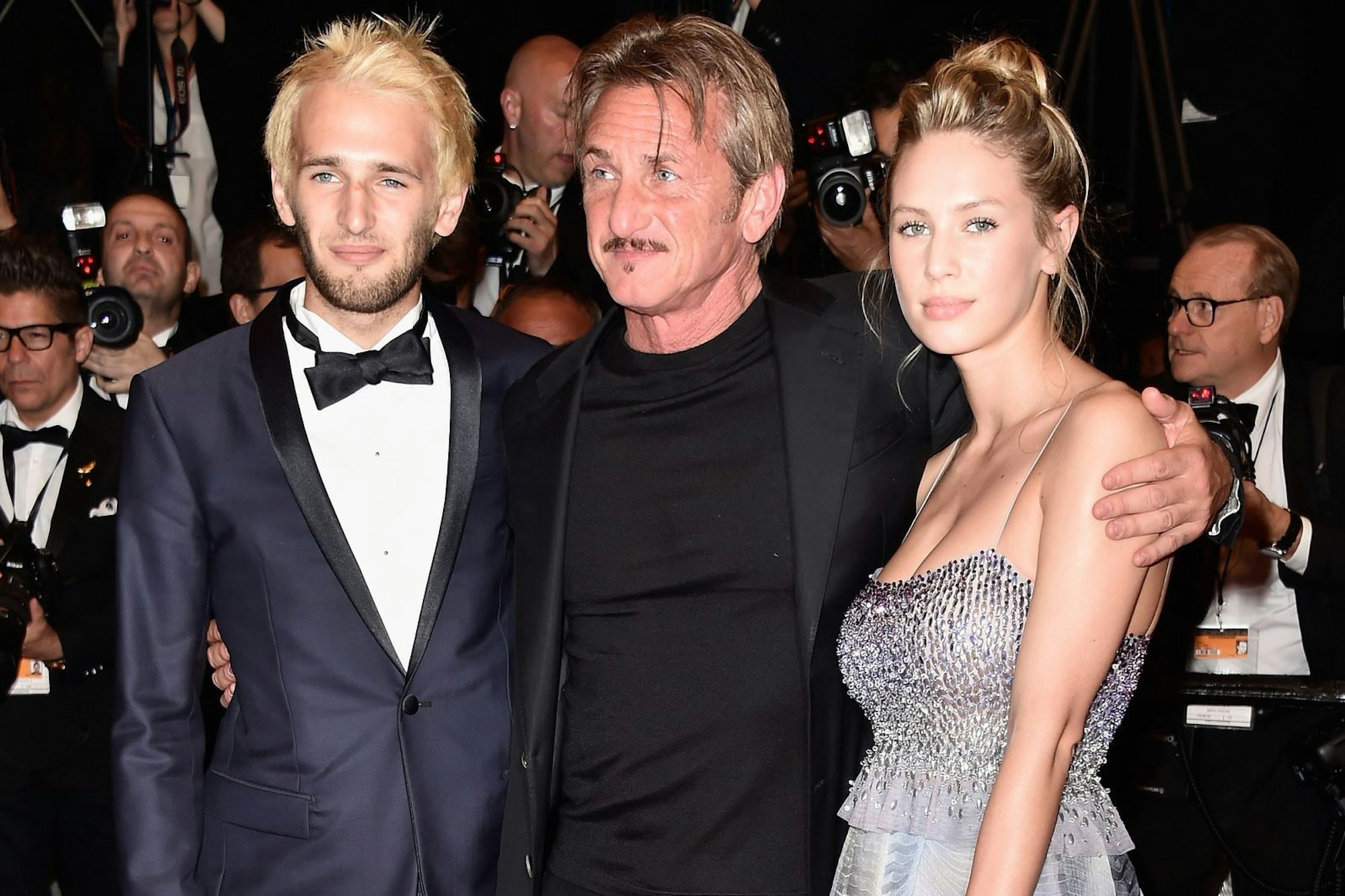 Hopper Jack Penn (links), der Sohn von Sean Penn und Robin Wright, kam schon mehrfach mit dem Gesetz in Konflikt. (Bild: Pascal Le Segretain/Getty Images)