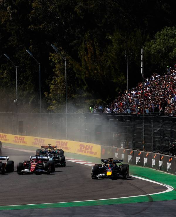 Das Rennen der Formel 1 in Mexiko.