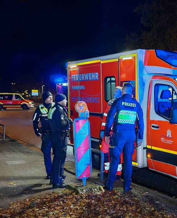 Eine Hochzeitsfeier in Hamburg-Tonndorf ist am Samstagabend eskaliert.