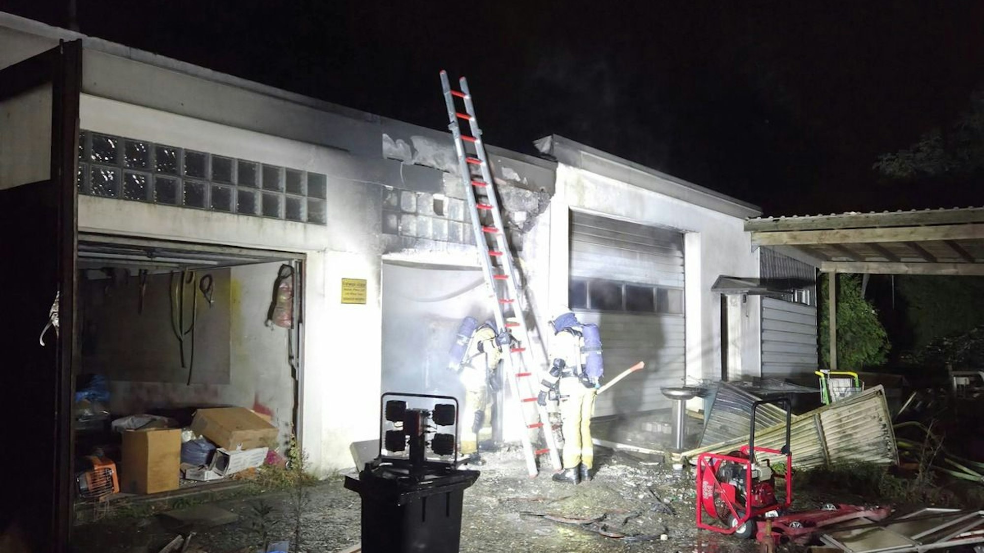 Garagenbrand in Recklinghausen
