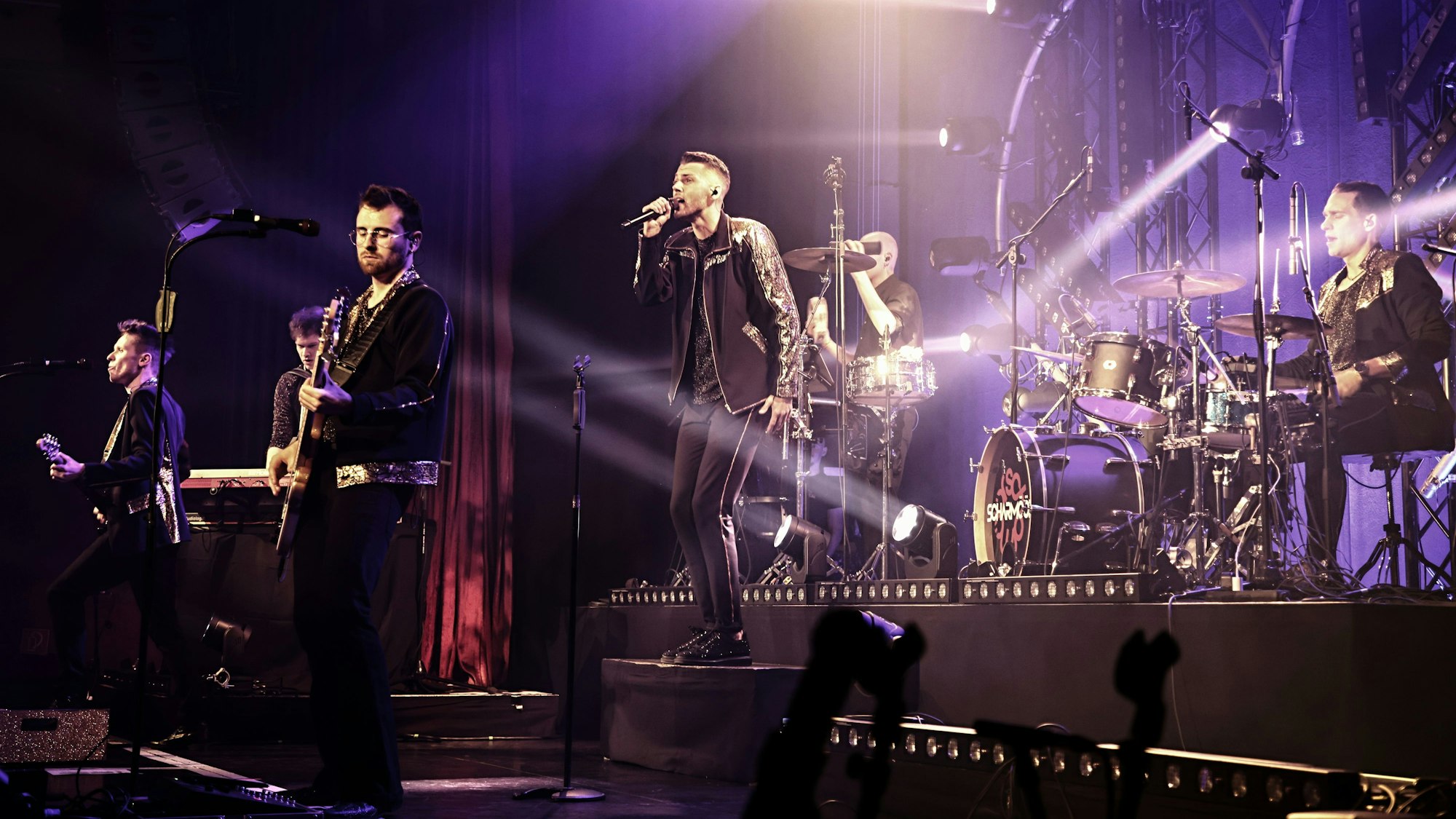 Scharmöör beim Auftritt im Kölner Gloria.