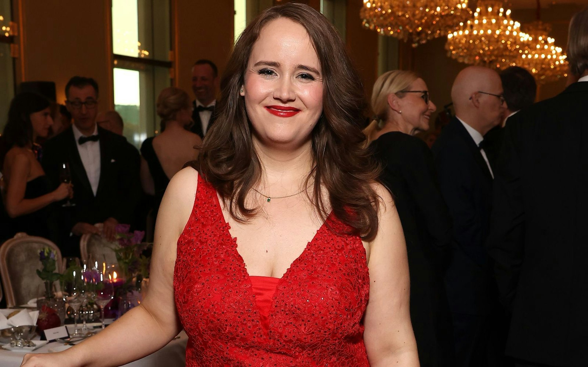 Ricarda Lang im April 2025: Die Politikerin hat innerhalb von 18 Monaten 40 Kilo abgenommen. (Bild: 2025 Getty Images/Gerald Matzka)