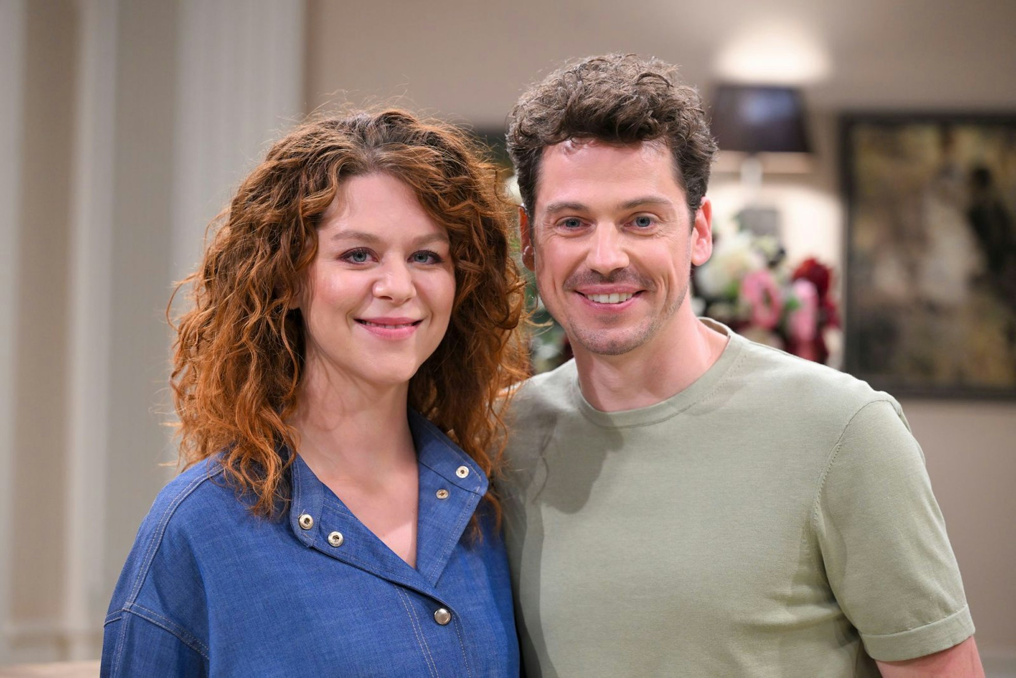 Johanna Graen und Anthony Paul sind das Traumpaar der neuen Staffel von „Sturm der Liebe“. Die neue Staffel startet am Mittwoch, 29. Oktober.  (Bild: 2025 Getty Images/Hannes Magerstaedt)