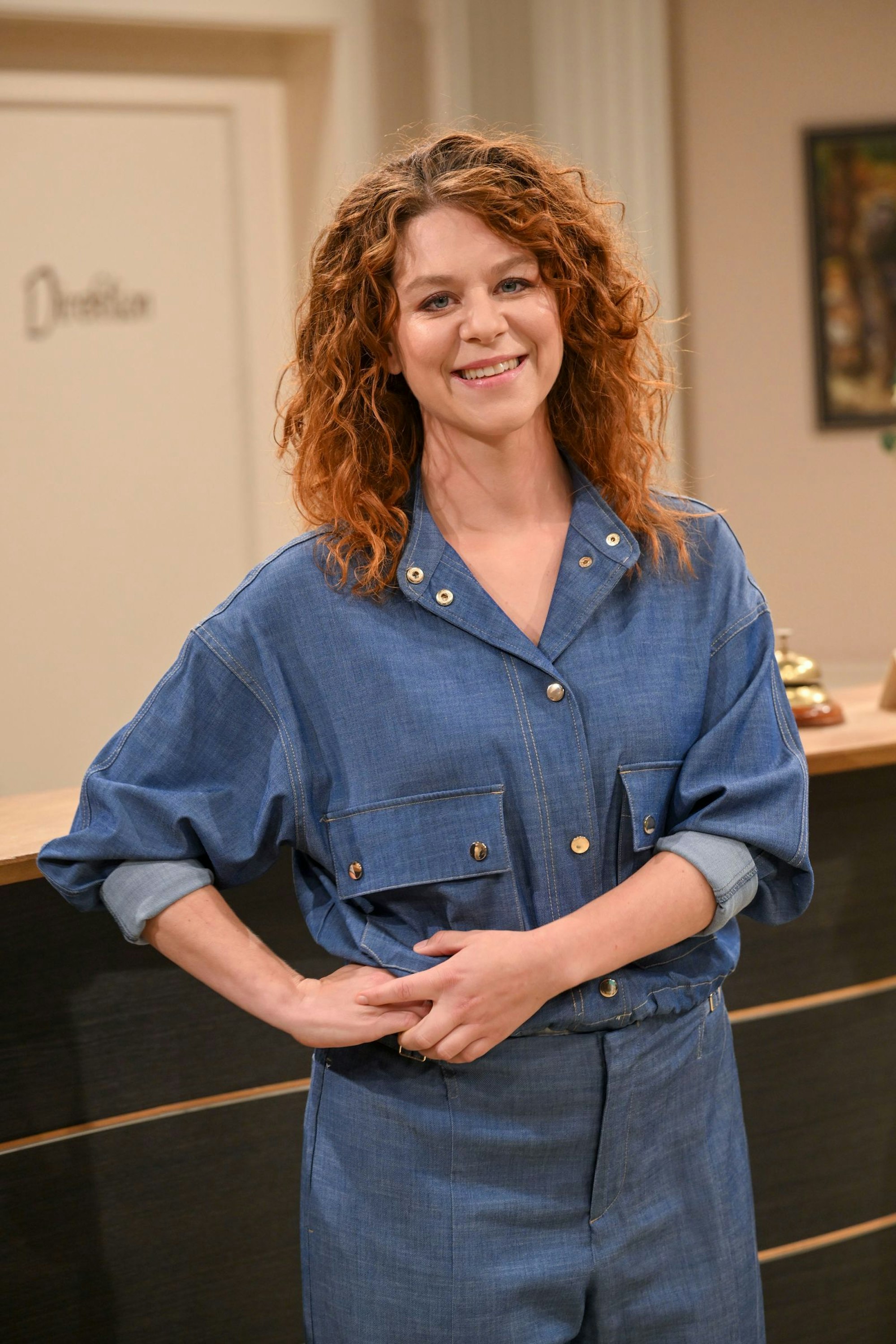 Johanna Graen ist unter den Zuschauern bereits als Fanny vertraut. Die sympathische Gärtnerin mit der wilden Lockenmähne gilt als bodenständig und einfühlsam - doch die große Liebe blieb ihr bisher verwehrt.  (Bild: 2025 Getty Images/Hannes Magerstaedt)