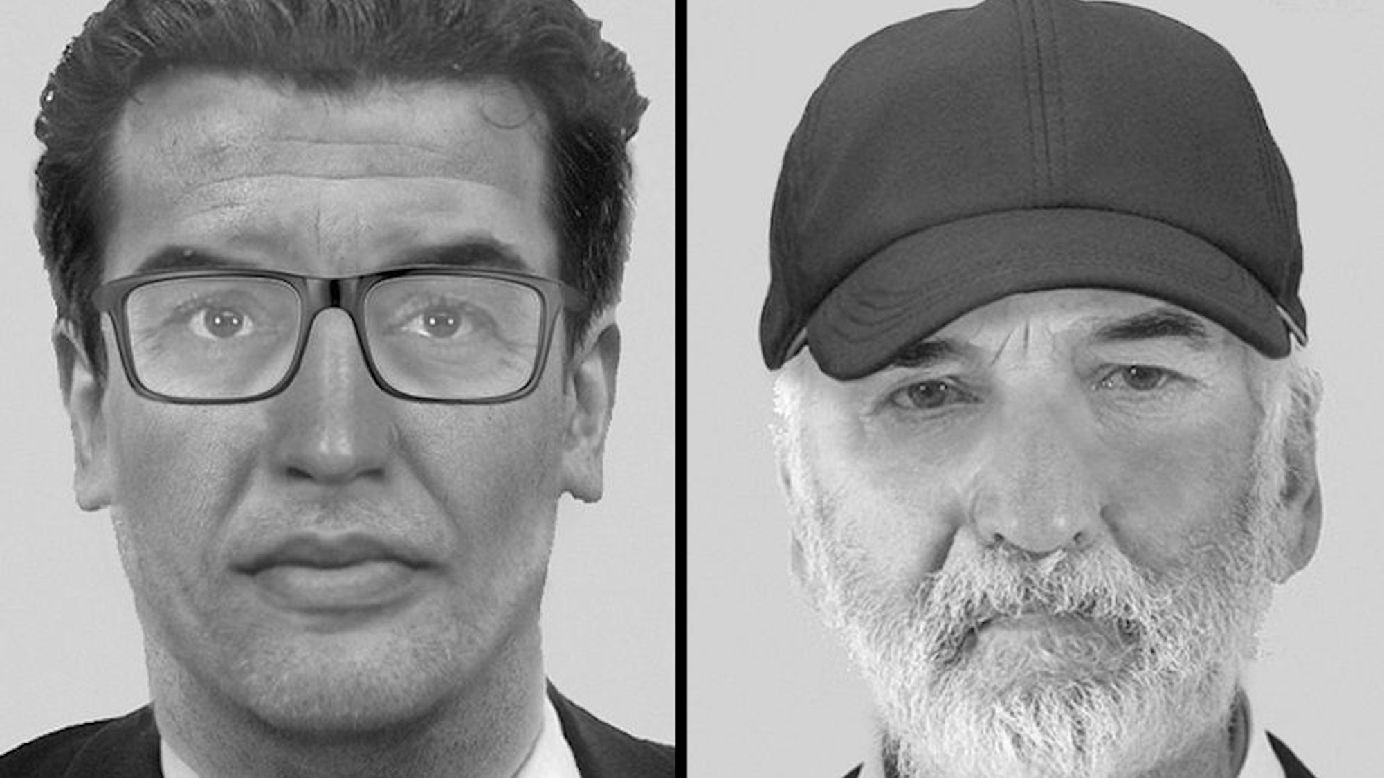 Nach diesen zwei Männern fahndet die Polizei.