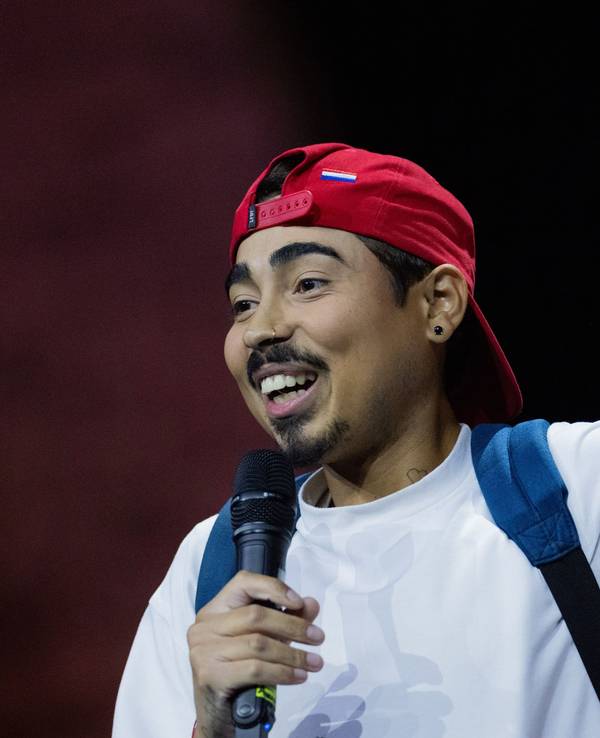 Comedian Tony Bauer steht bei der Sonderausgabe der Prosieben Fernsehsendung «TV Total XXL» in der Lanxess Arena.