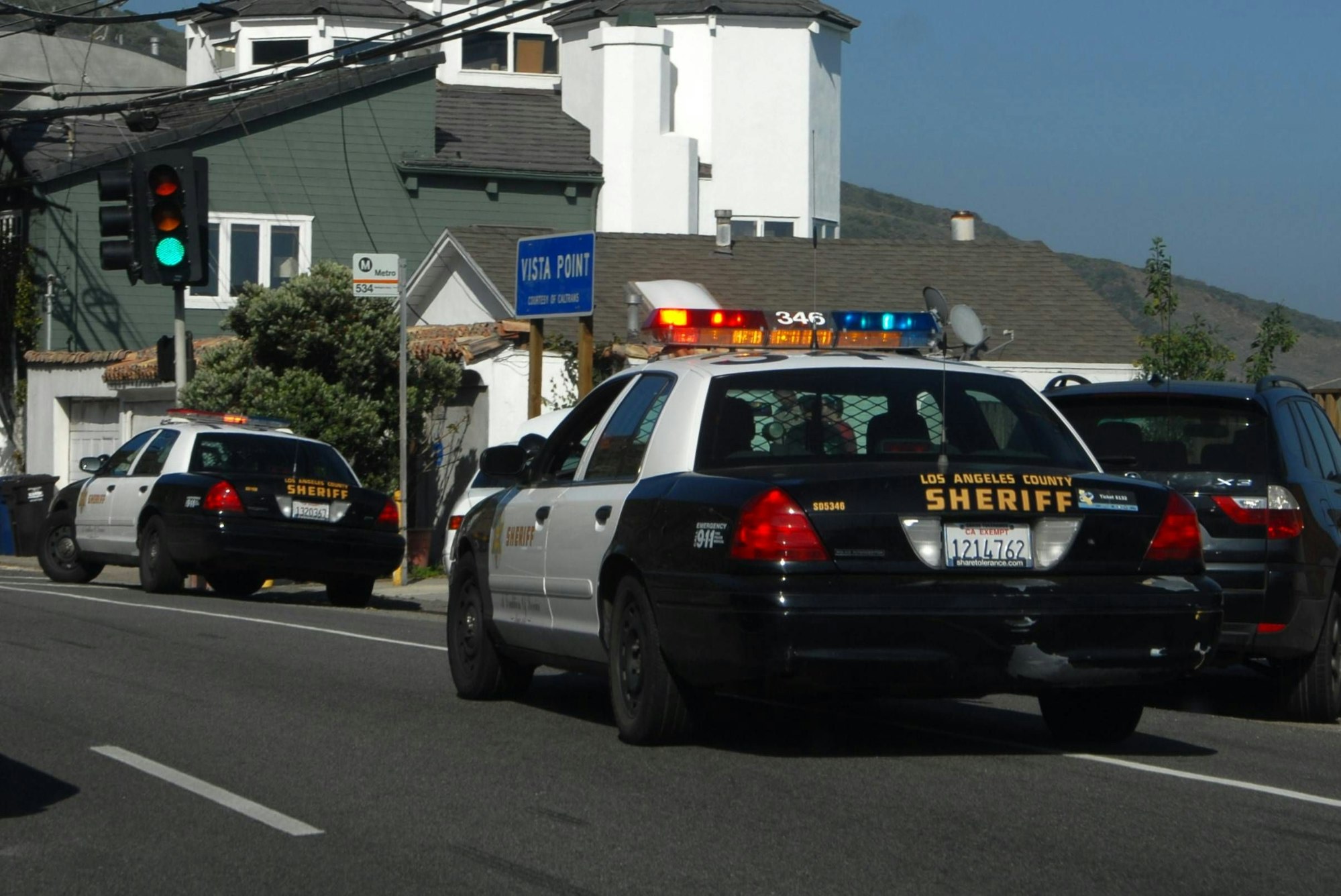 Streifenwagen in den USA.