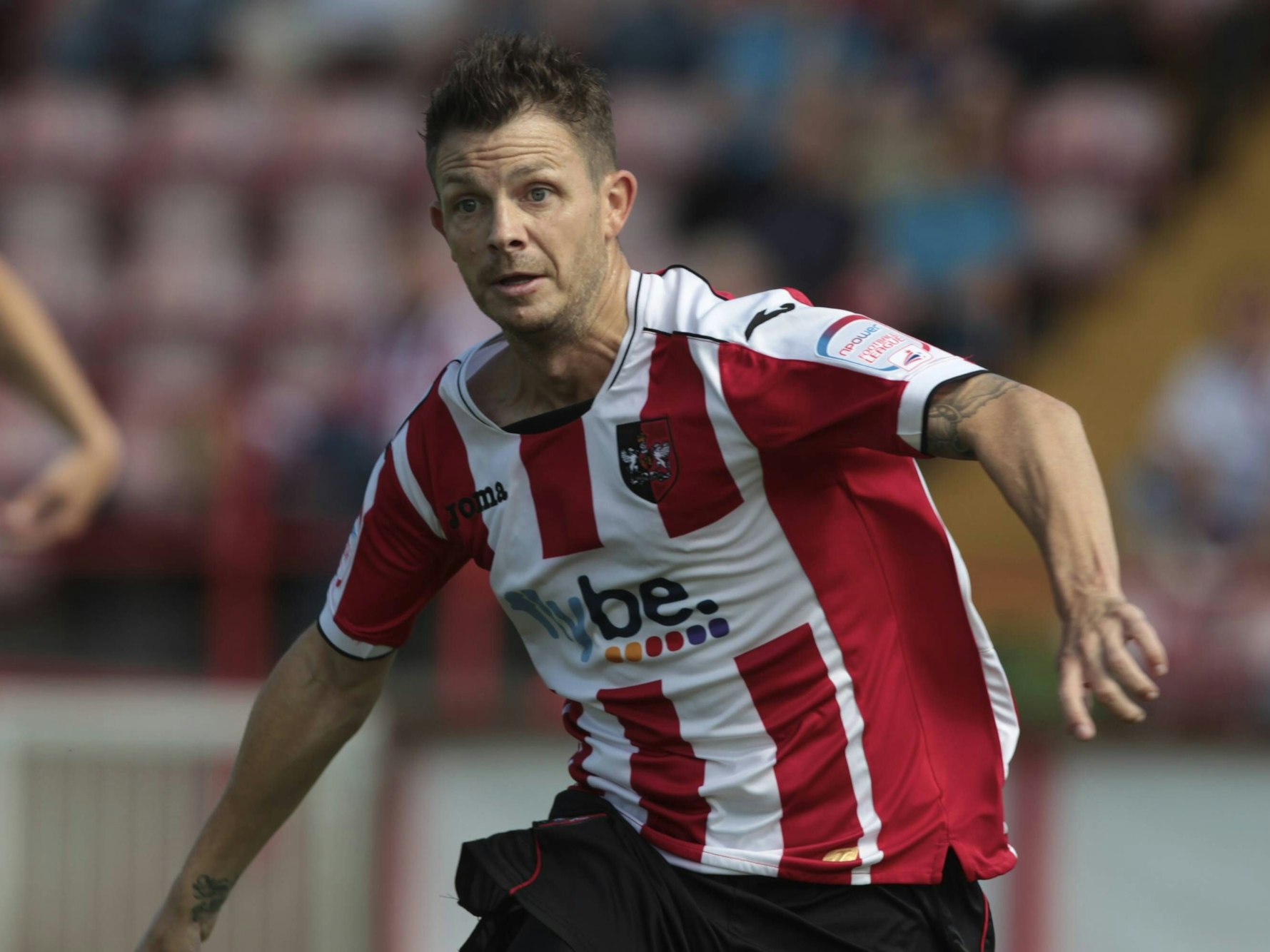 Jamie Cureton in Aktion.