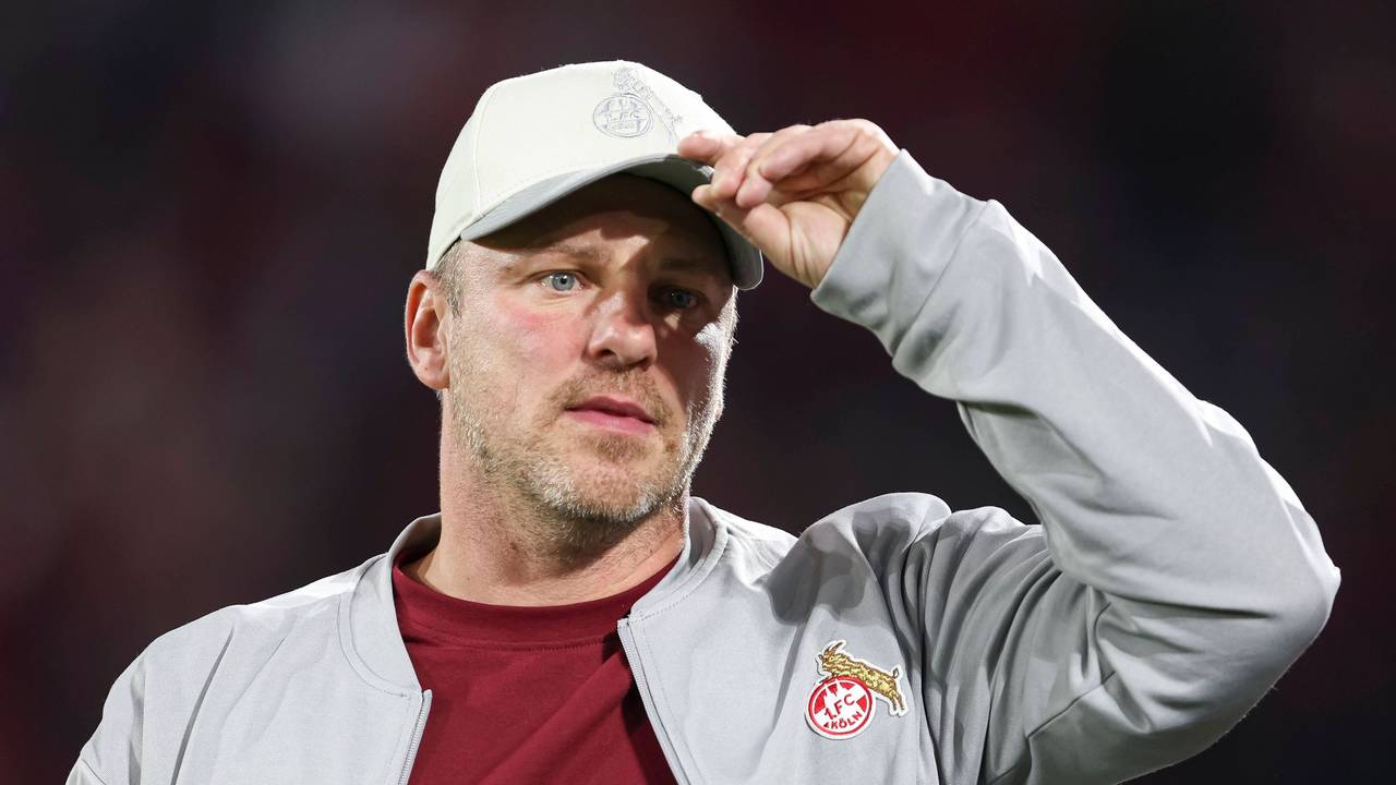 Trainer Lukas Kwasniok (1. FC Köln), hier am 29. Oktober 2025.