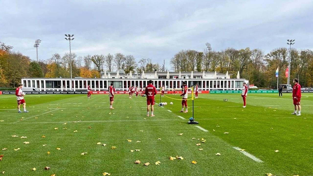 Training beim 1. FC Köln am 31. Oktober 2025.