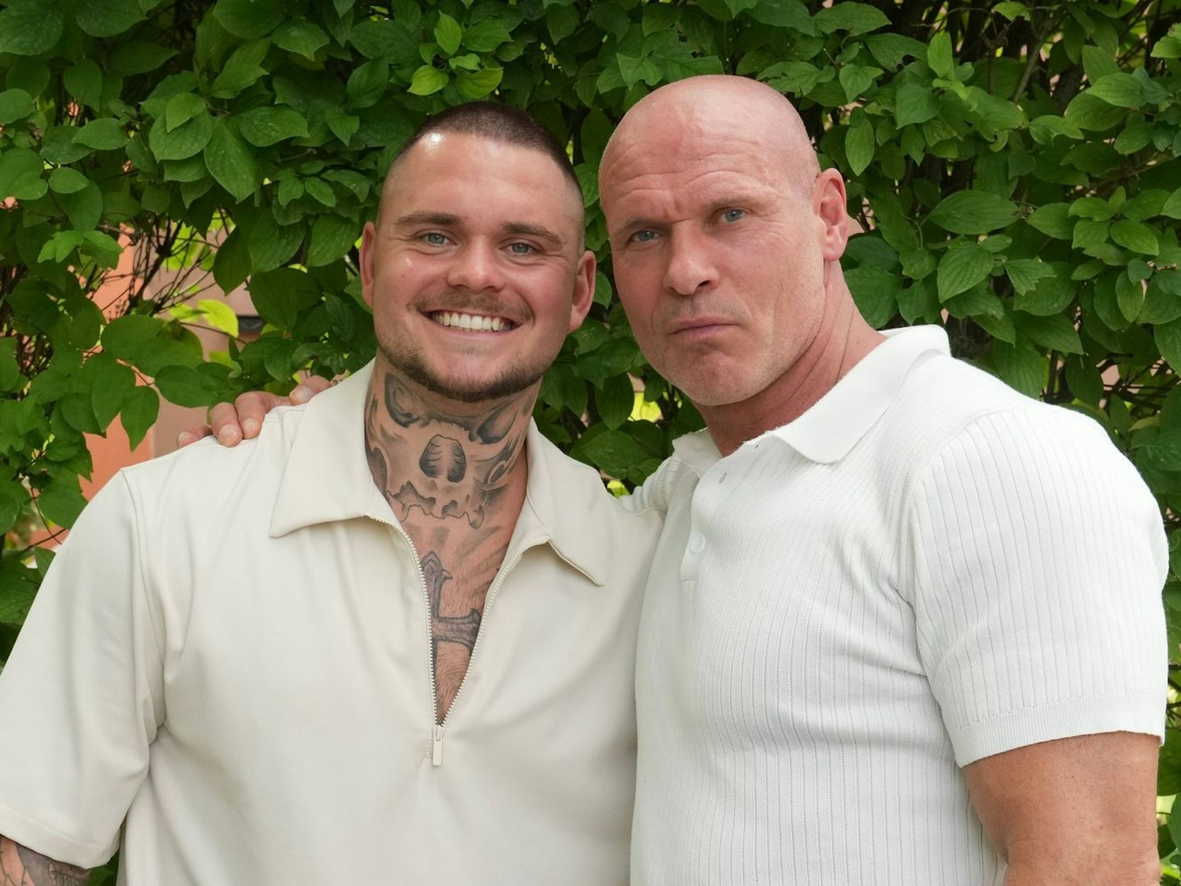 Thorsten Legat (rechts) und sein Sohn Nico wollen bei „Prominent verwandt“ um den Sieg kämpfen. (Bild: IMAGO / BOBO)