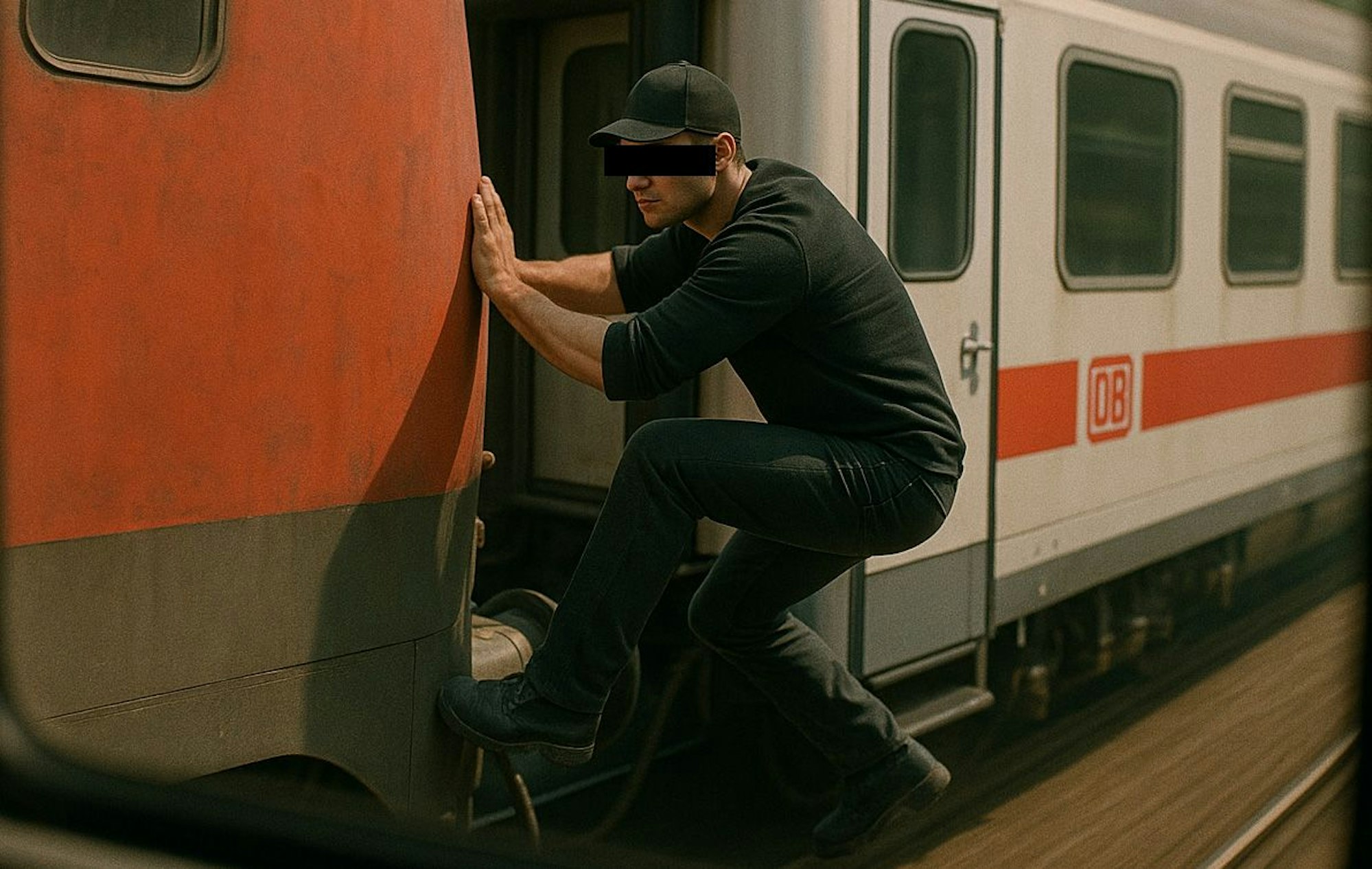 Das maschinell erstellte Bild soll den Vorfall in Dortmund illustrieren.