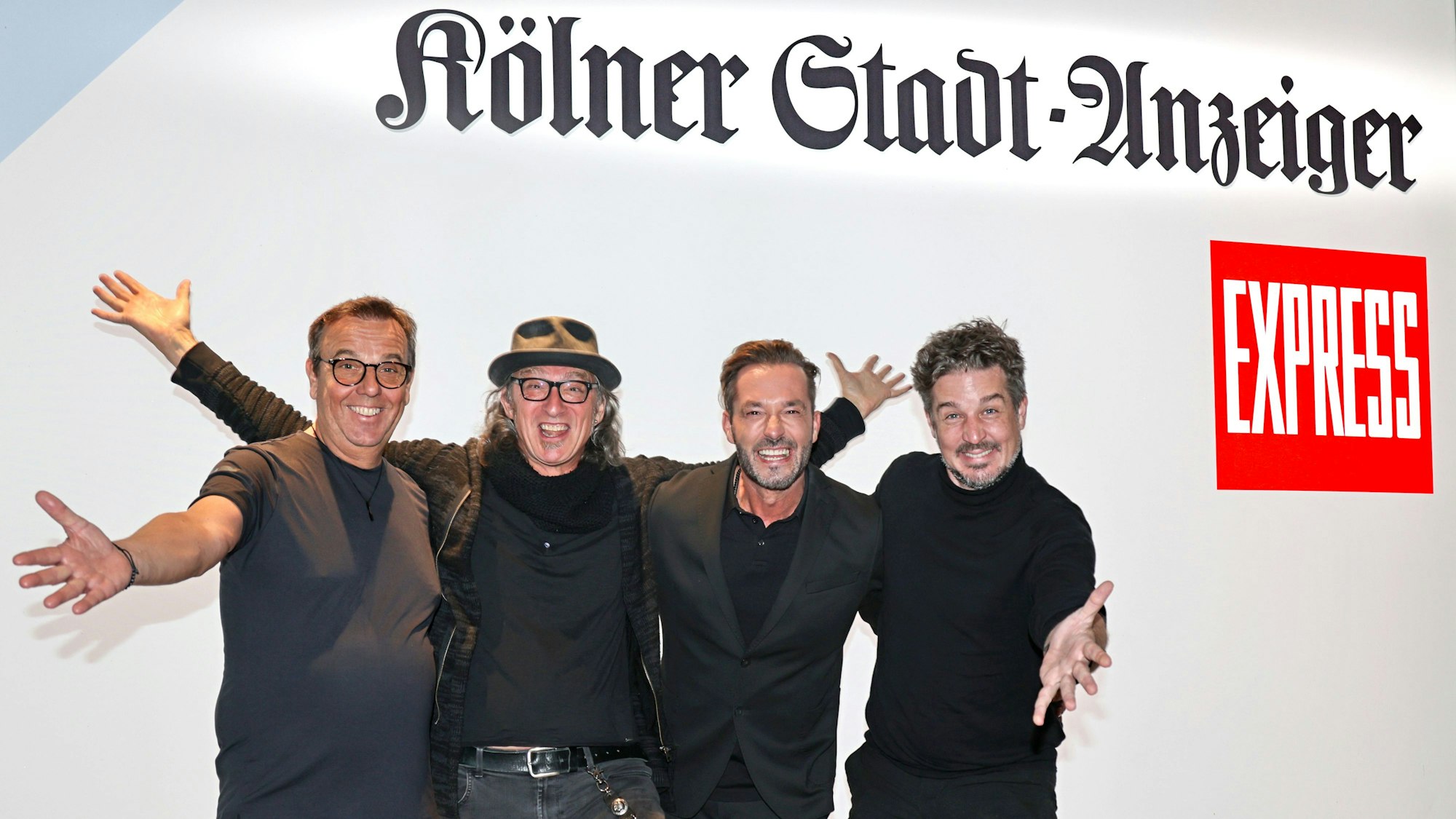 Die Räuber zu Gast in der Redaktion von EXPRESS und Kölner Stadt-Anzeiger.