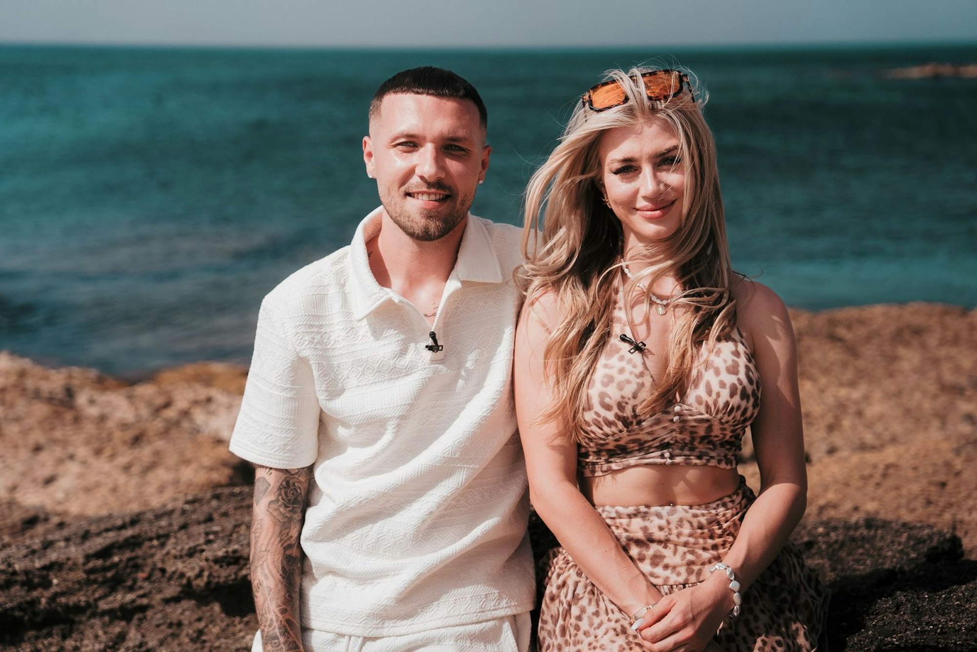 Derzeit die einzige aktuelle „Temptation Island VIP“-Beziehung, für die die Fans noch etwas Hoffnung sehen: Wladi Gärtner und Chiara Antonella. (Bild: RTL / Dustin Leonhard Grieß)