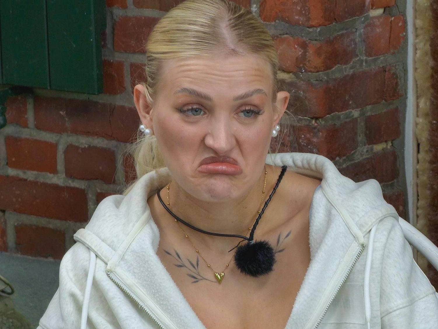 Für Edda war die Challenge kurz vor dem Finale der Horror.