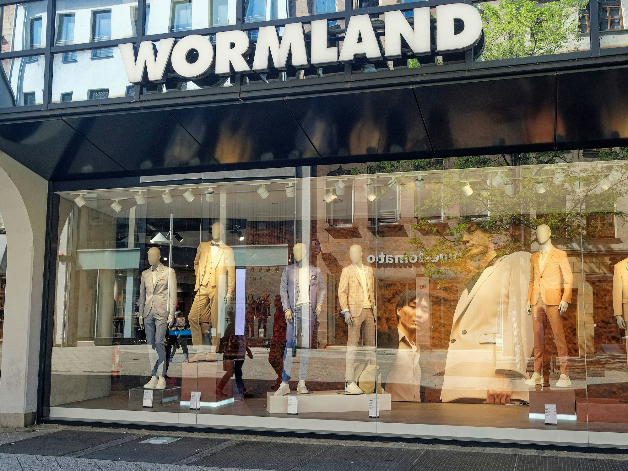 Herrenausstatter Wormland musste erneut Insolvenz anmelden.