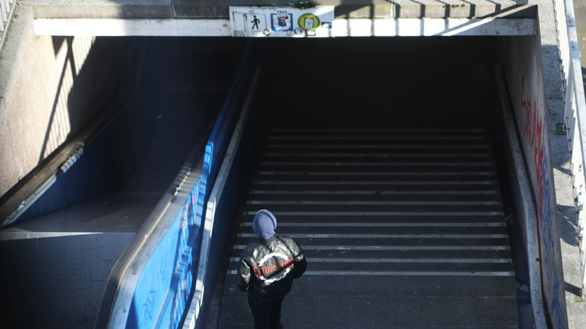 Drei Zugänge am Ebertplatz sollen von der Stadt zugemacht werden.