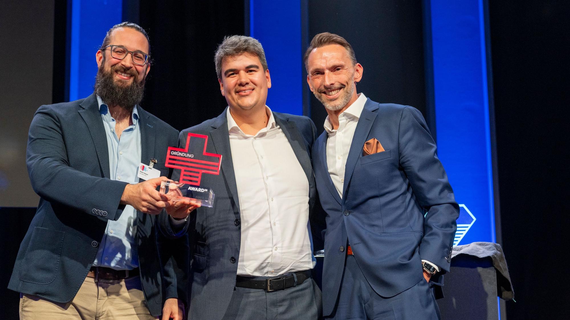 Das Team vom Biotechnologie-Start-up Detechgene freut sich über die Auszeichnung in der Kategorie Gründung.